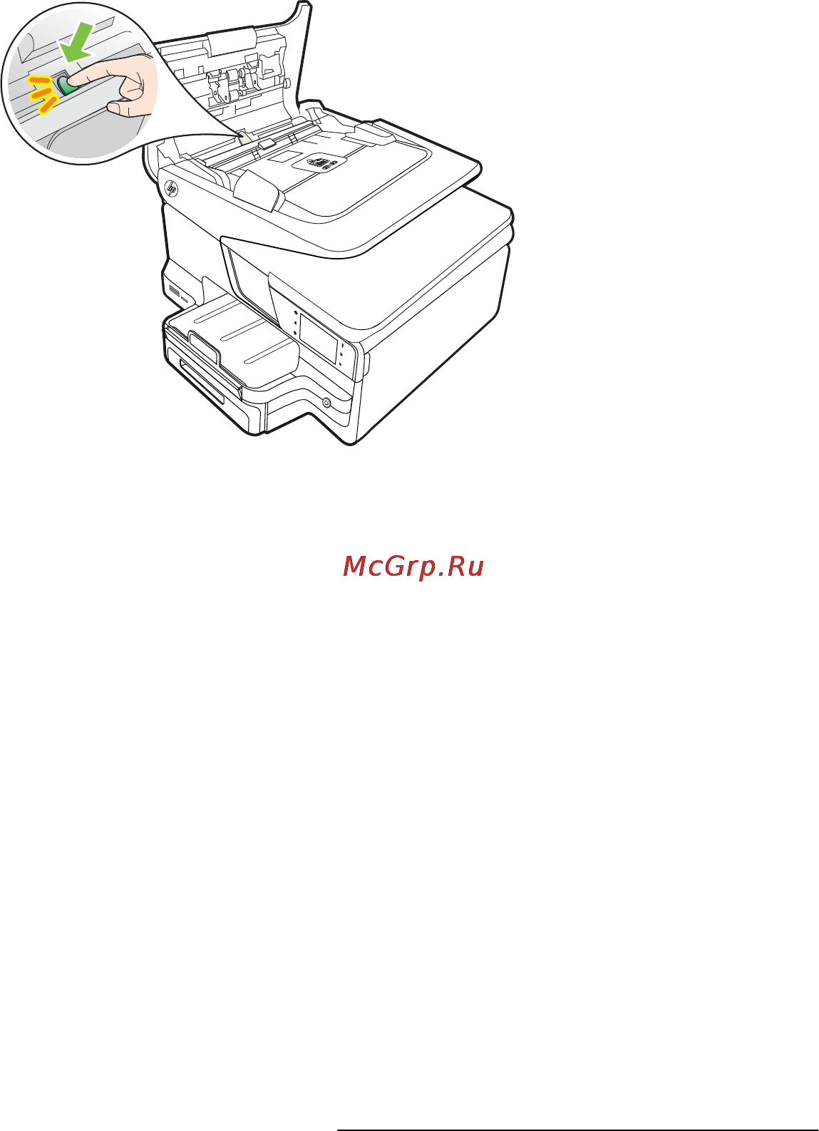 HP Officejet Pro 8600 CM749A [187/290] Предотвращение замятий