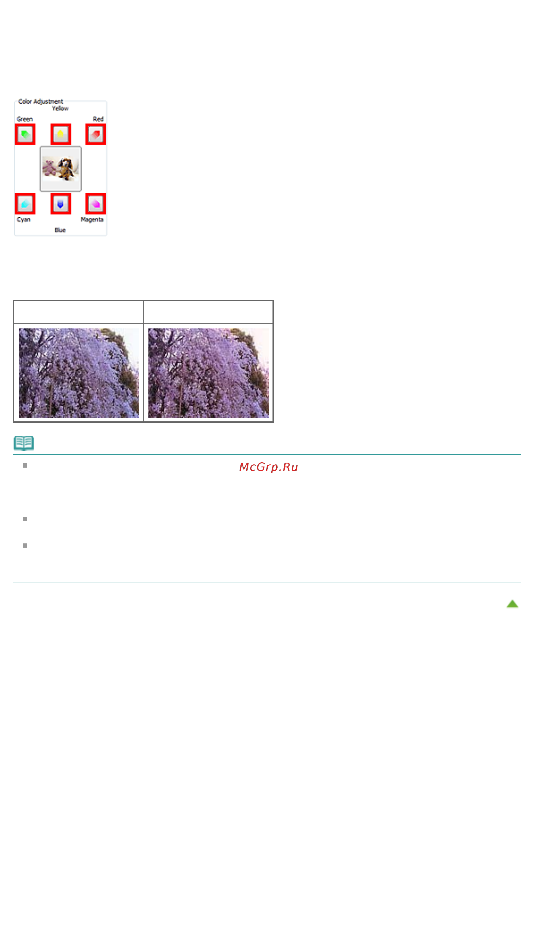 Canon PIXMA MG3240 [481/878] Стр 481 из 878 стр настройка цветов с помощью цветного образца