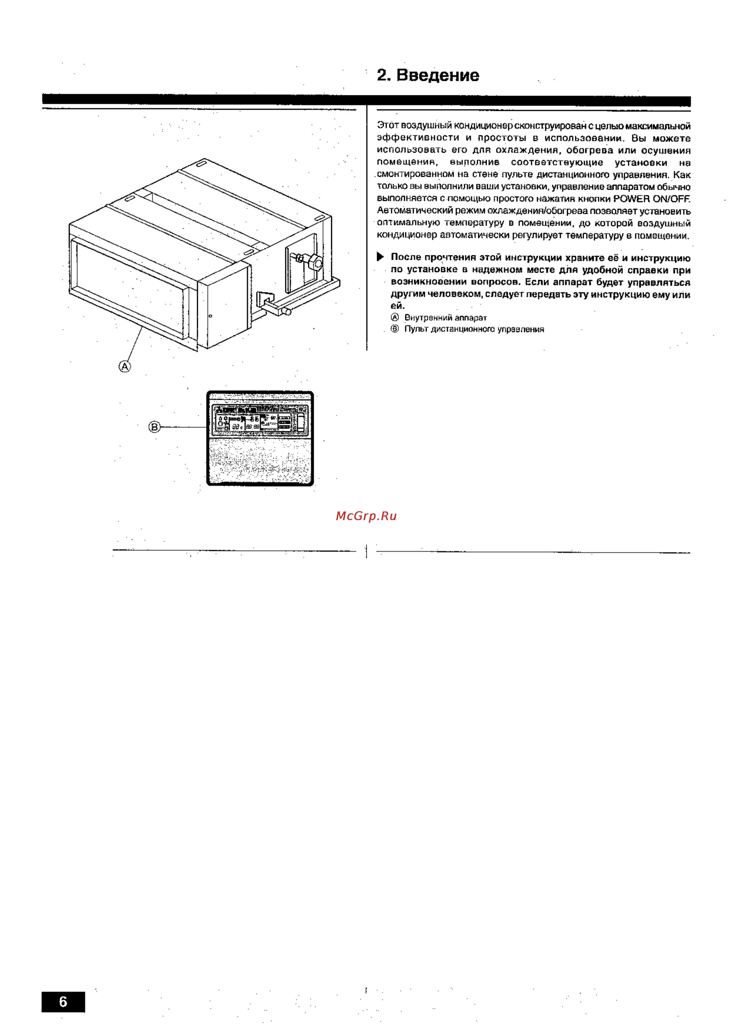 Mitsubishi Electric PEHD-1.6EKHA.UK [6/20] Введение