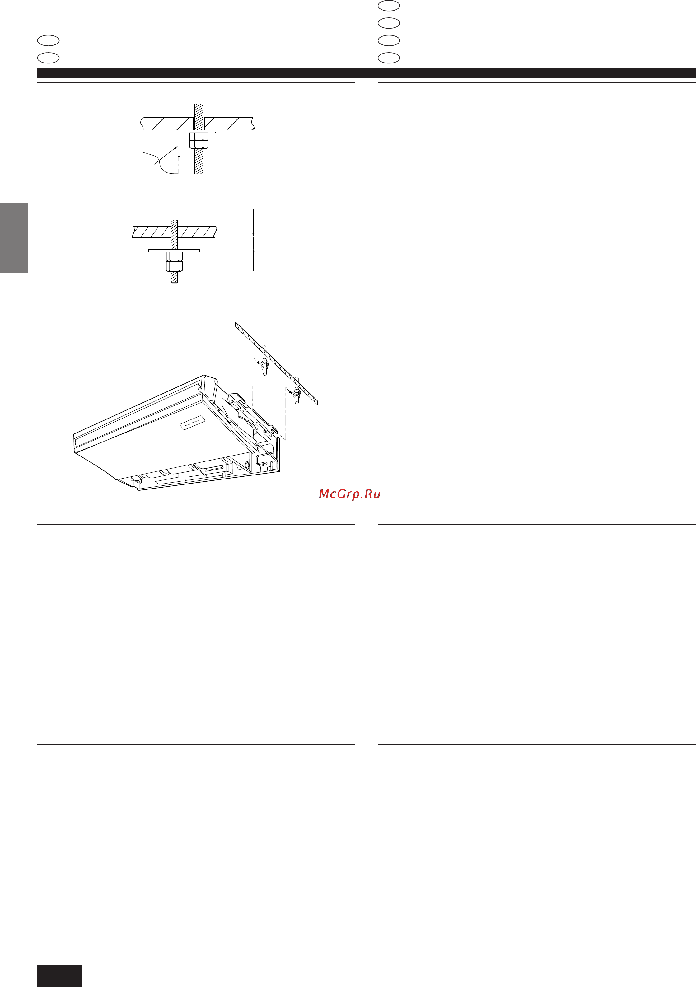 Mitsubishi Electric PCA-P4GA1 [26/98] Installation de l appareil intérieur 3 het binnenapparaat installeren