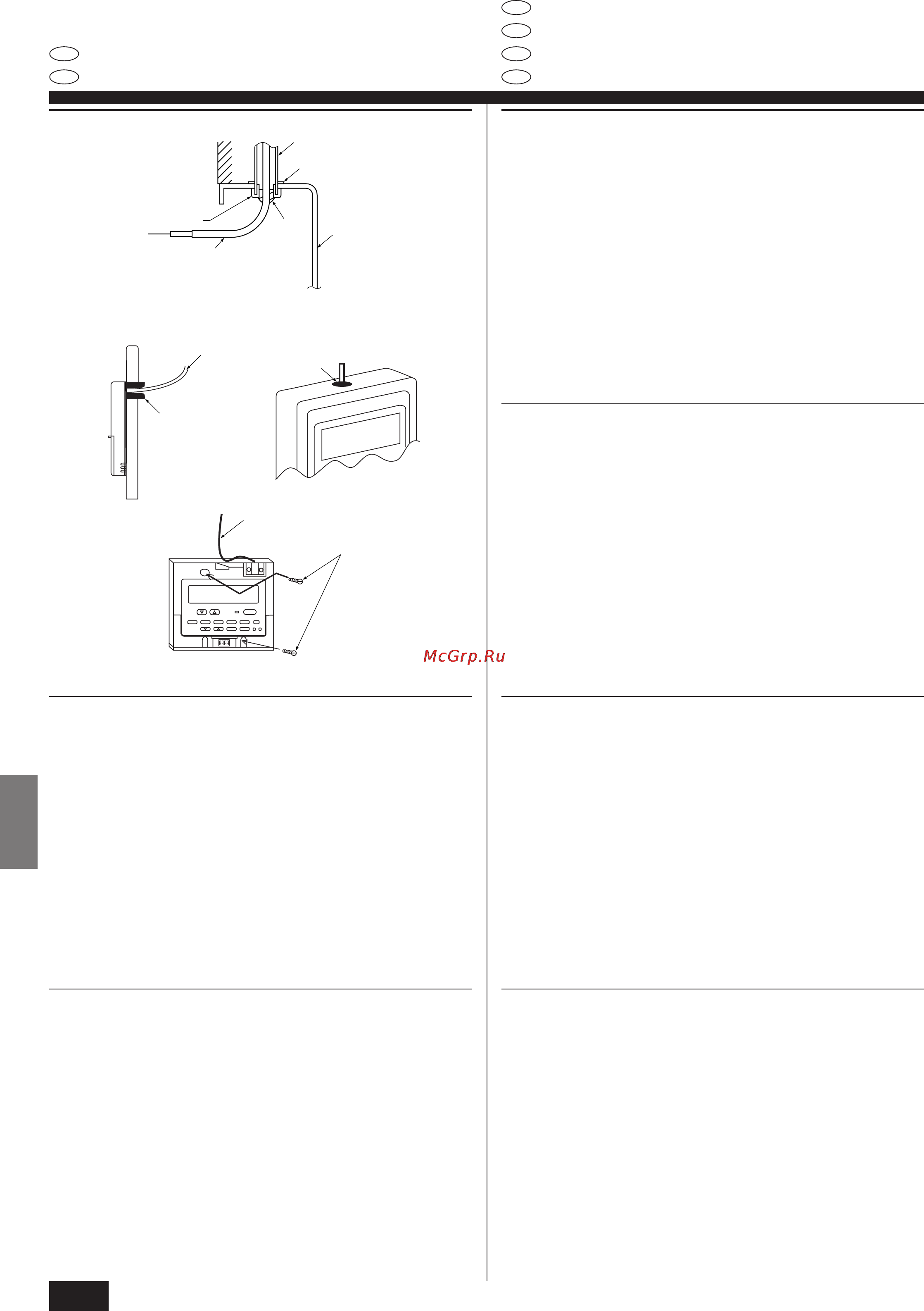 Mitsubishi Electric PCA-P4GA1 [54/98] Electrical work 7 elektroarbeiten 7 installations électriques 7 collegamenti elettrici 7 elektrische aansluitingen 7 elektriska arbeten