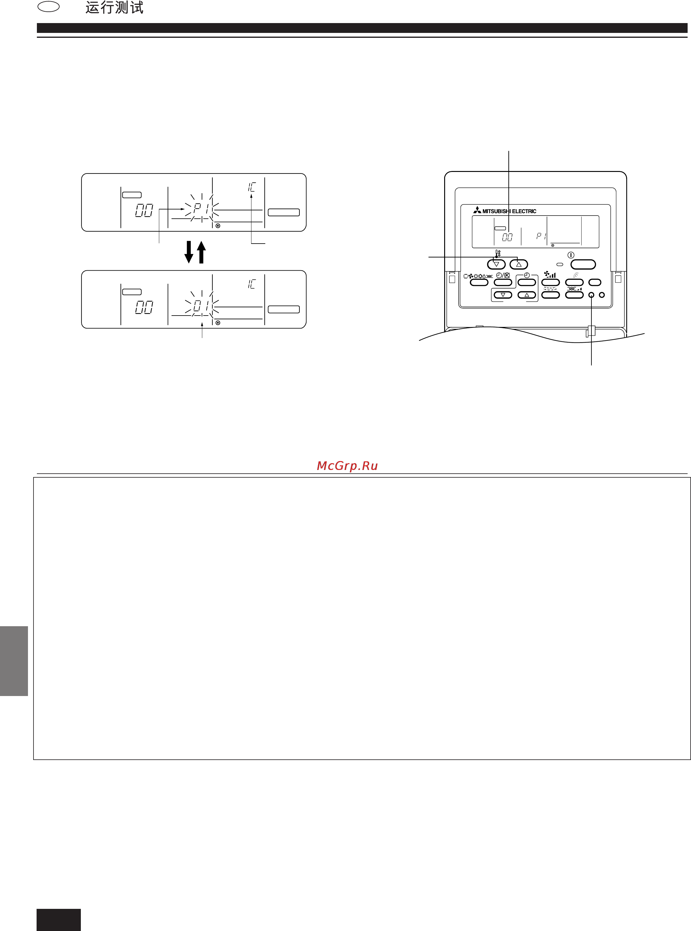 Mitsubishi Electric PCA-P4GA1 [84/98] Indoor unit address no error code