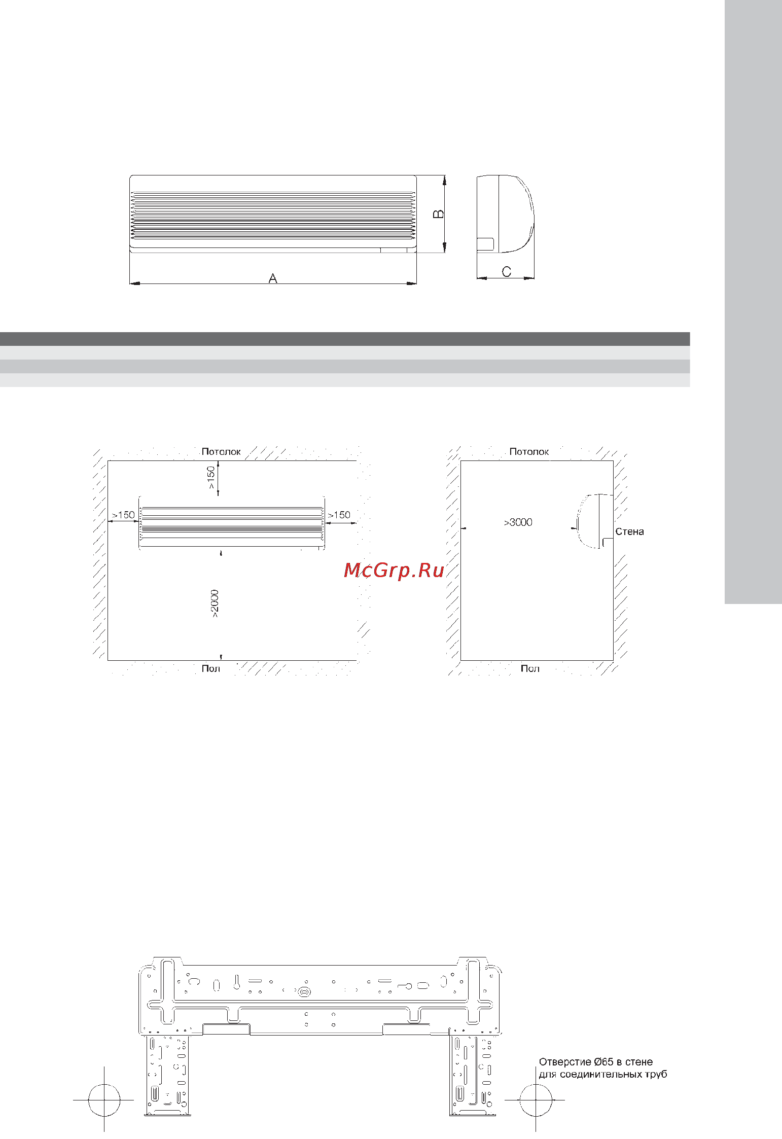 Electrolux ESVMDS-36P [27/40] Размеры