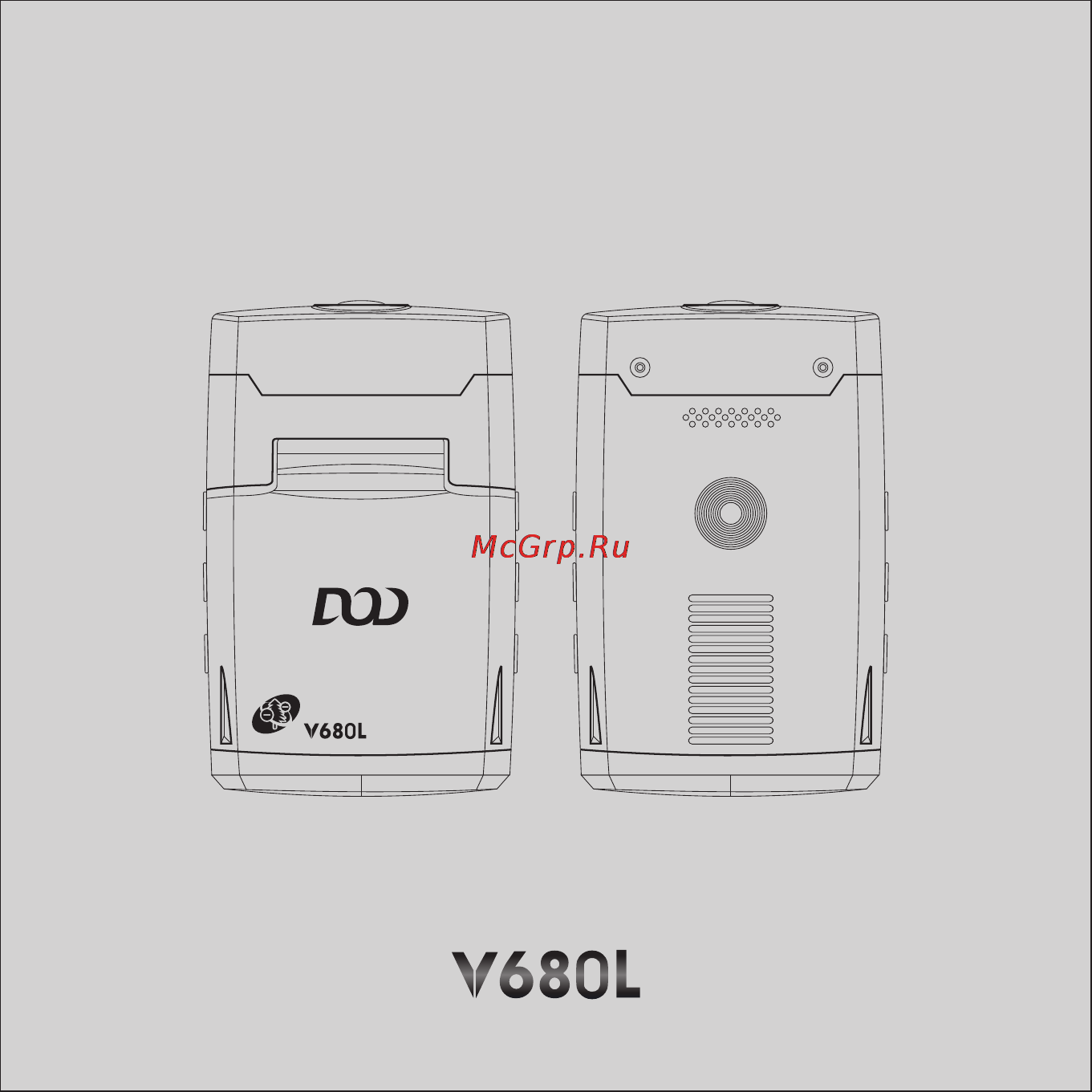 DOD V680L Инструкция по эксплуатации онлайн [2/29] 76568