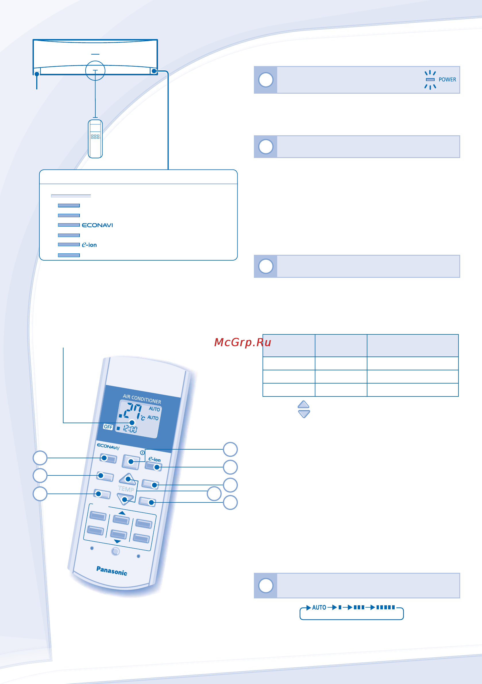 Panasonic CU-W7MKD Инструкция по эксплуатации онлайн [16/44] 76672