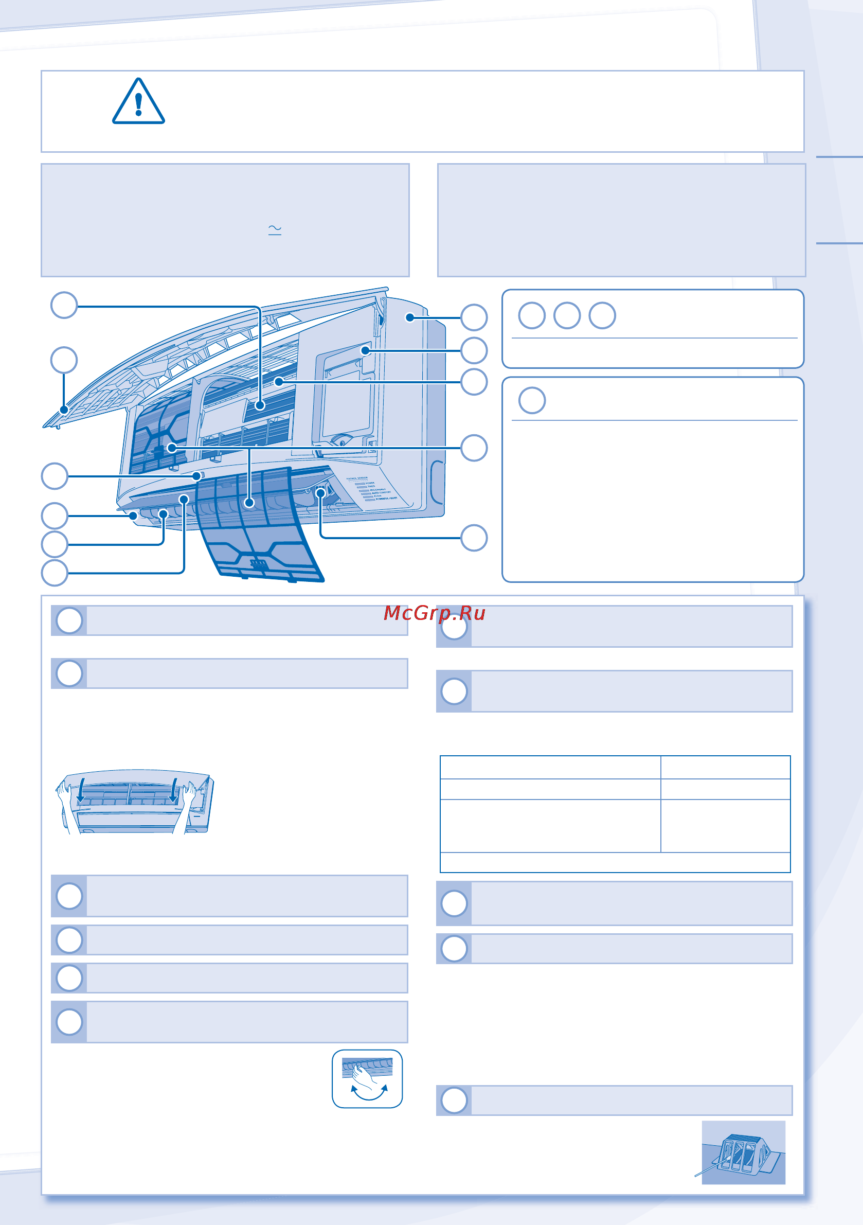 Panasonic CU-W7MKD [19/44] Внутренний блок