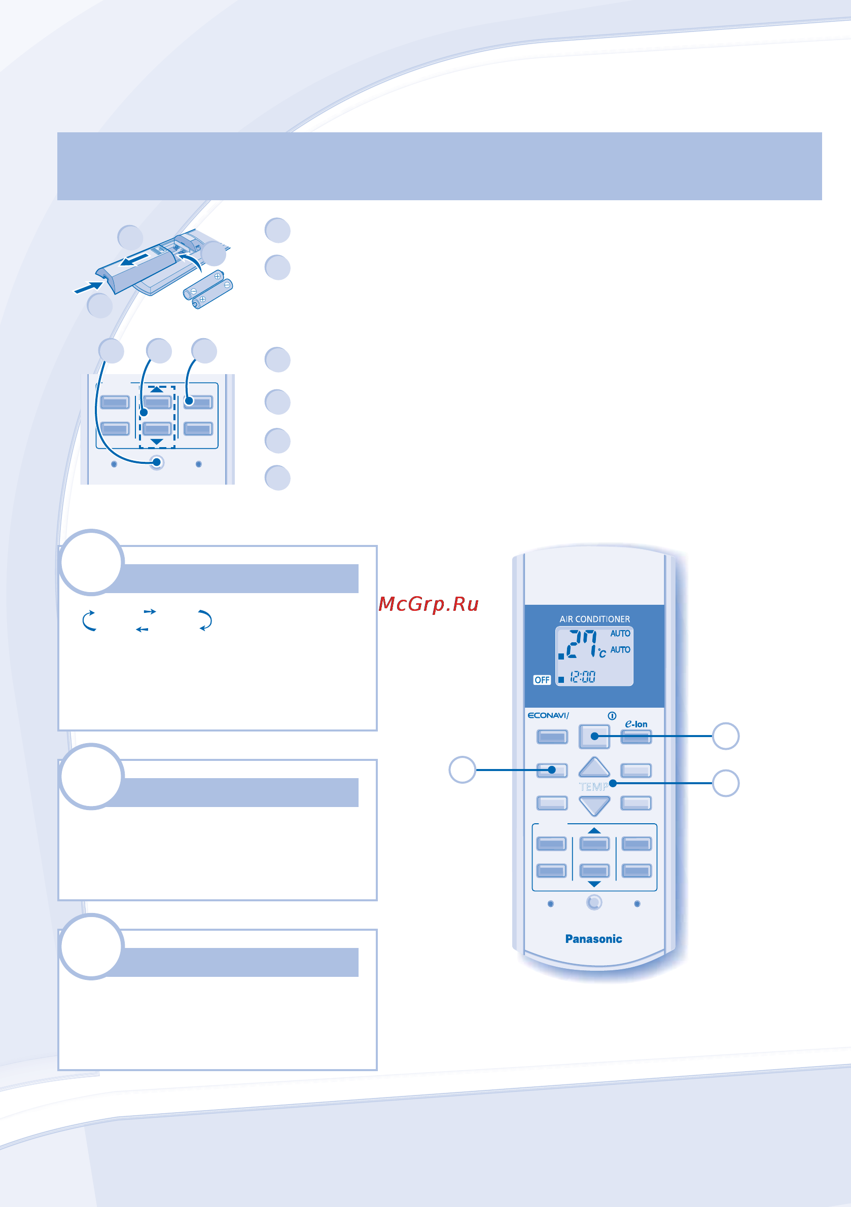Panasonic CU-W7MKD [44/44] Quick guide краткая инструкция пользователя коротка інструкція қысқаша нұсқаулық