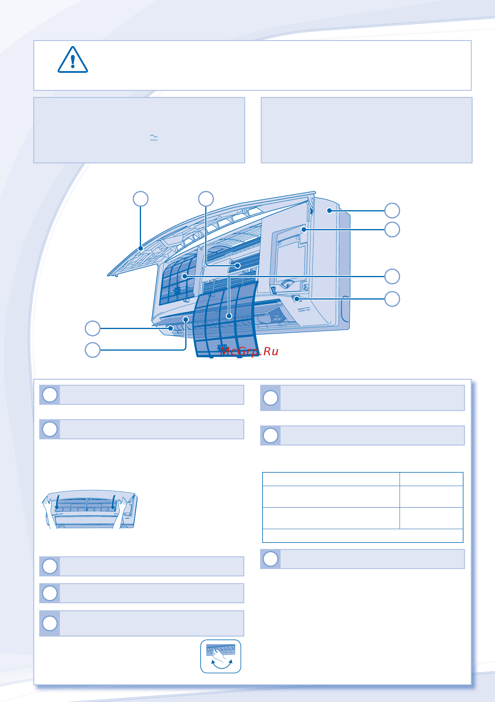 Panasonic CU-PW18MKD [28/44] Внутрішній блок
