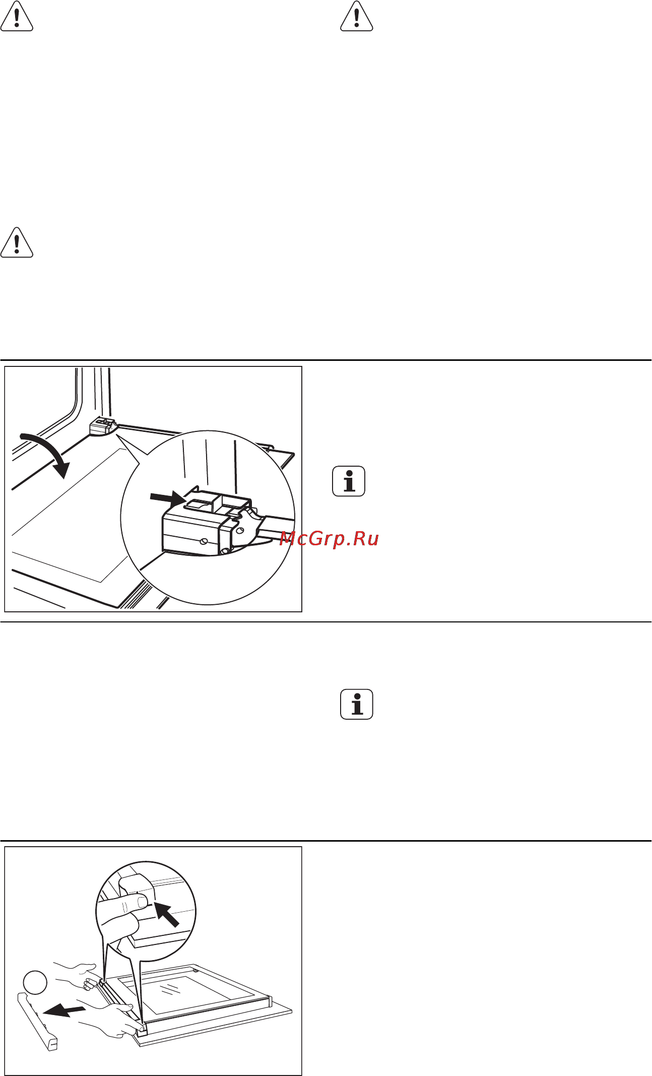 Electrolux EKC6450AOX [33/76] Очистка дверцы духового шкафа