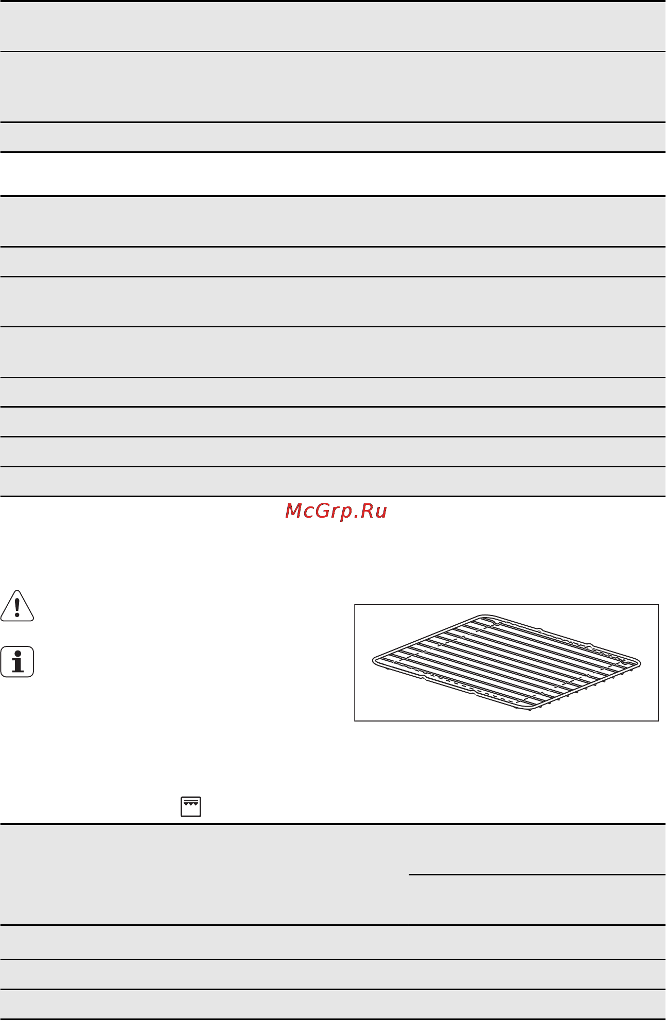 Electrolux EKC6150AOW [26/68] Малый гриль