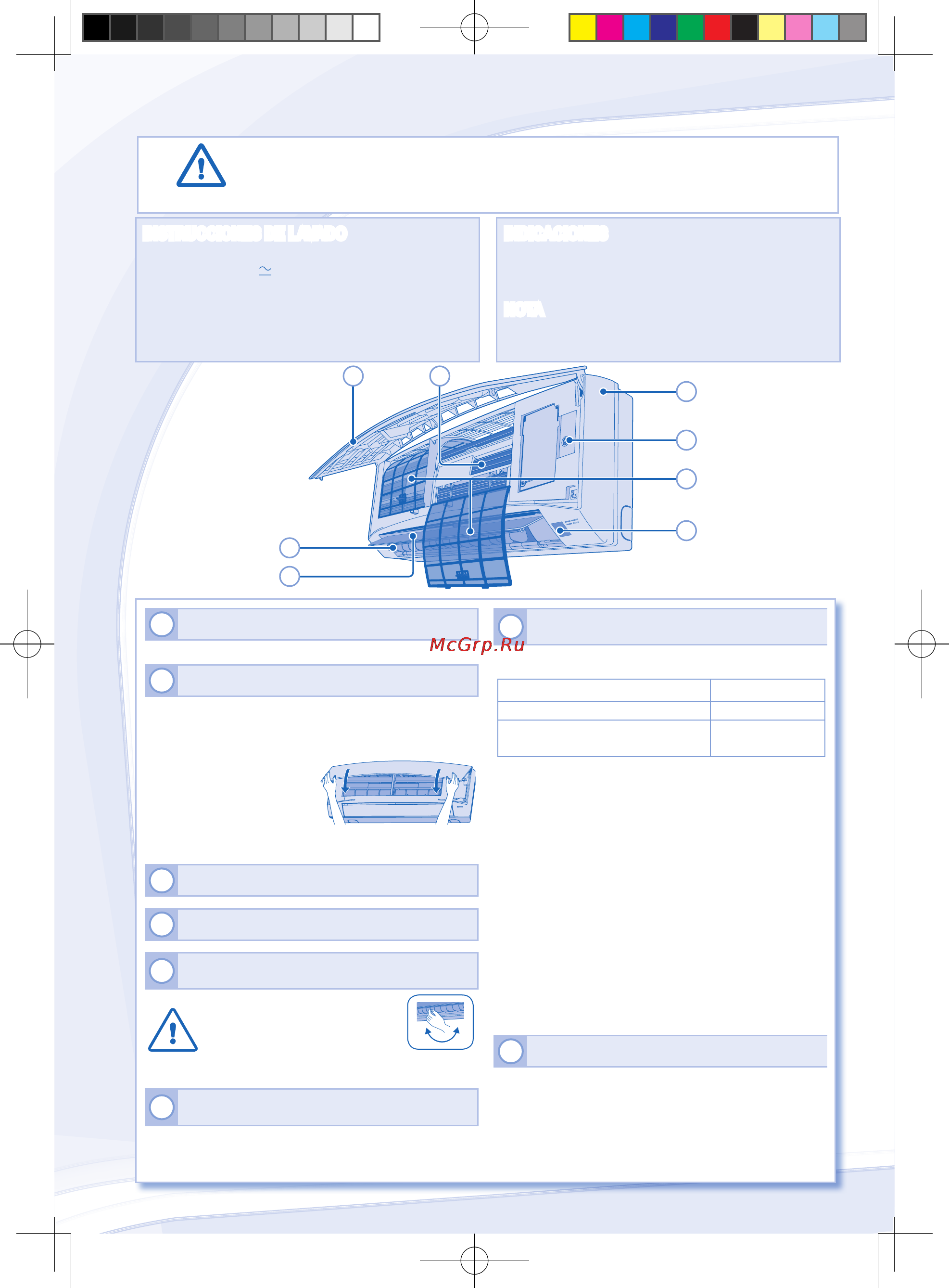 Panasonic CU-PA12KKD [24/44] Unidad interior