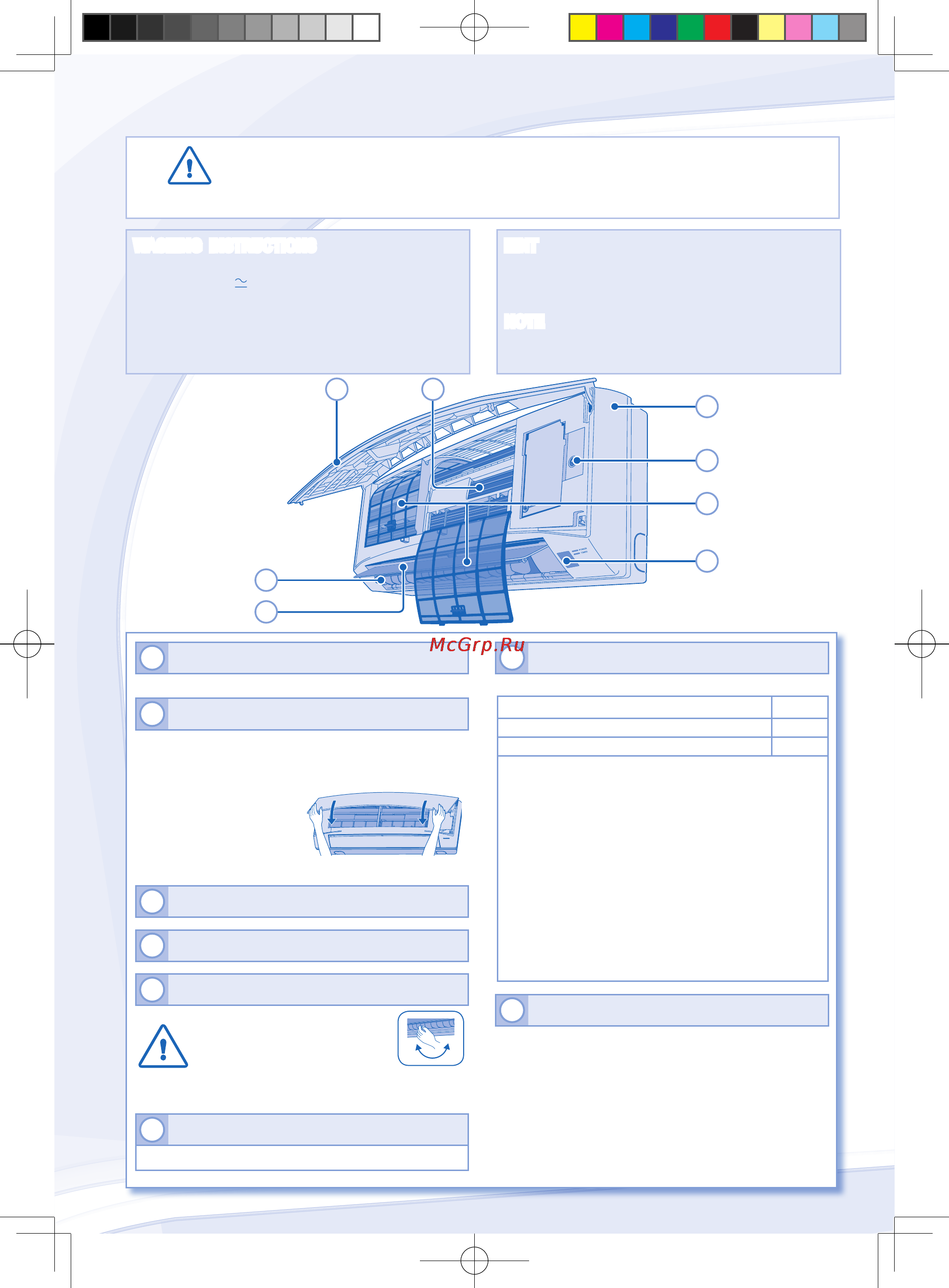 Panasonic CS-PA7KKD [6/44] Indoor unit