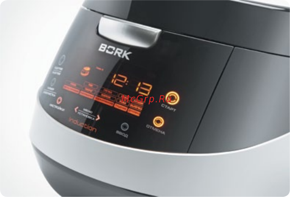 Bork U700 White [11/40] Пароварка гриль духовка медленноварка и уникальный режим мультиповар