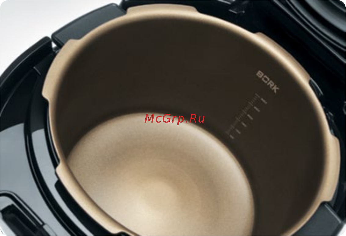 Bork U700 White [12/40] Вместительная 9 слойная чаша со сверхпрочным покрытием
