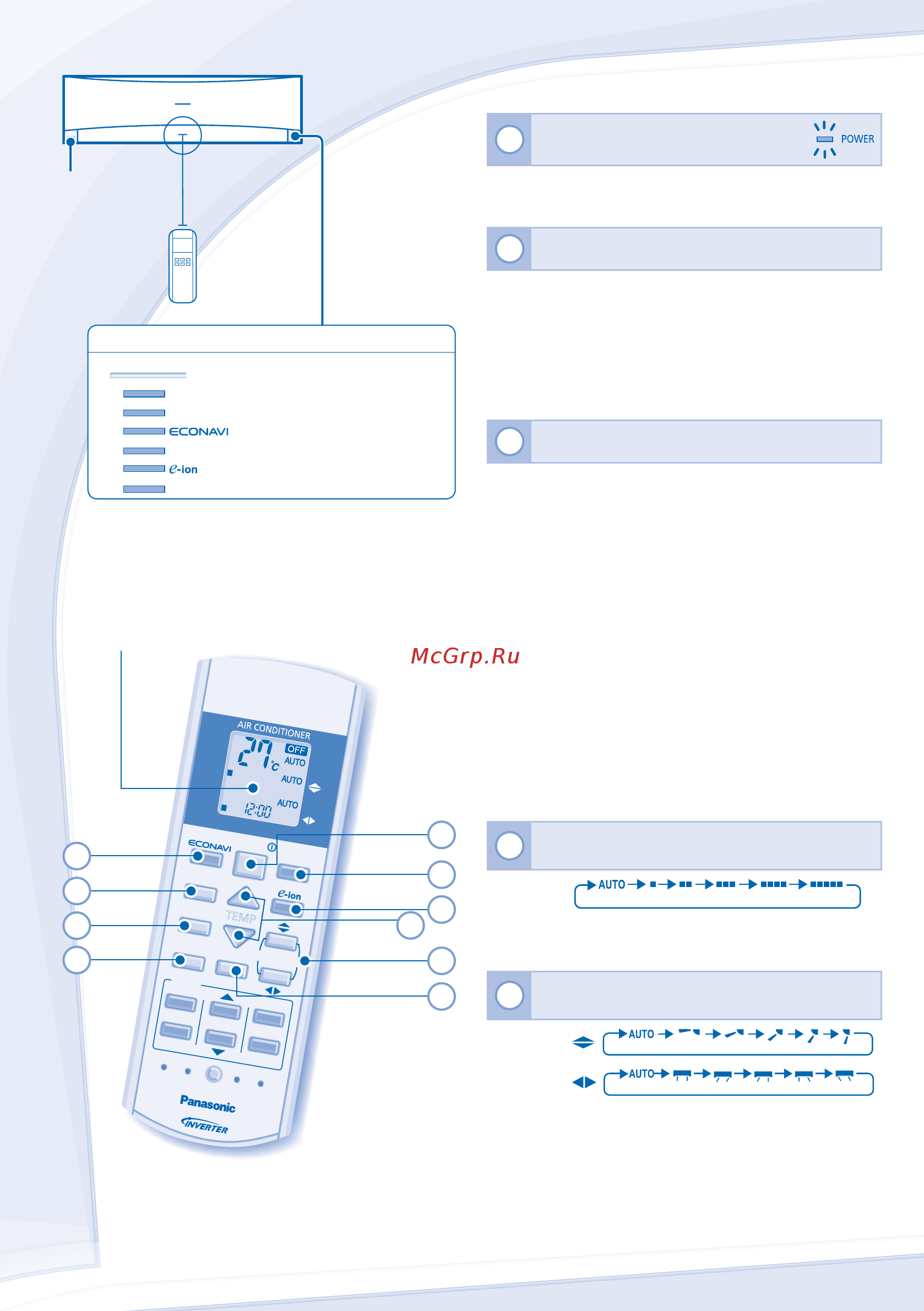 Panasonic CS/CU-HE12MKD Инструкция по эксплуатации онлайн [16/36] 521698