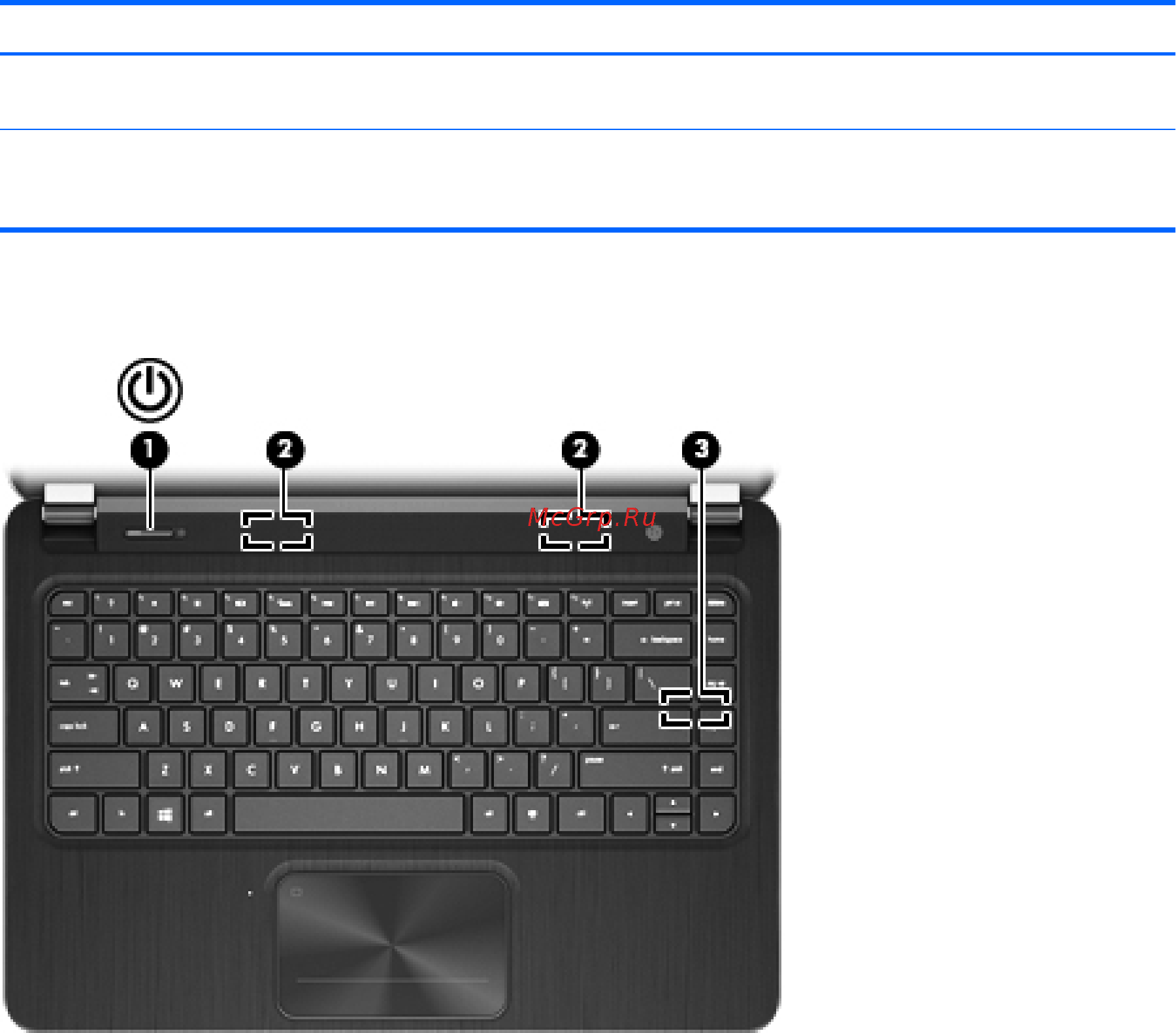 HP Envy TouchSmart 4-1161er C6F05EA [23/97] Кнопка динамики и низкочастотный динамик