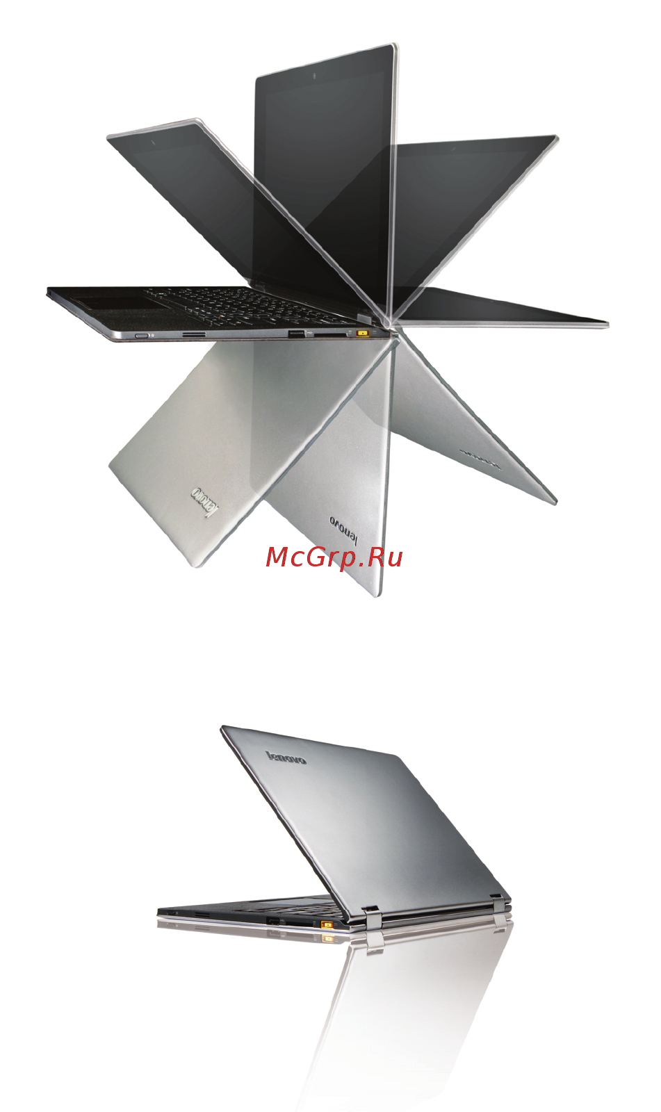 Lenovo IdeaPad Yoga11 (59350054) Orange [9/34] Расположение панели дисплея