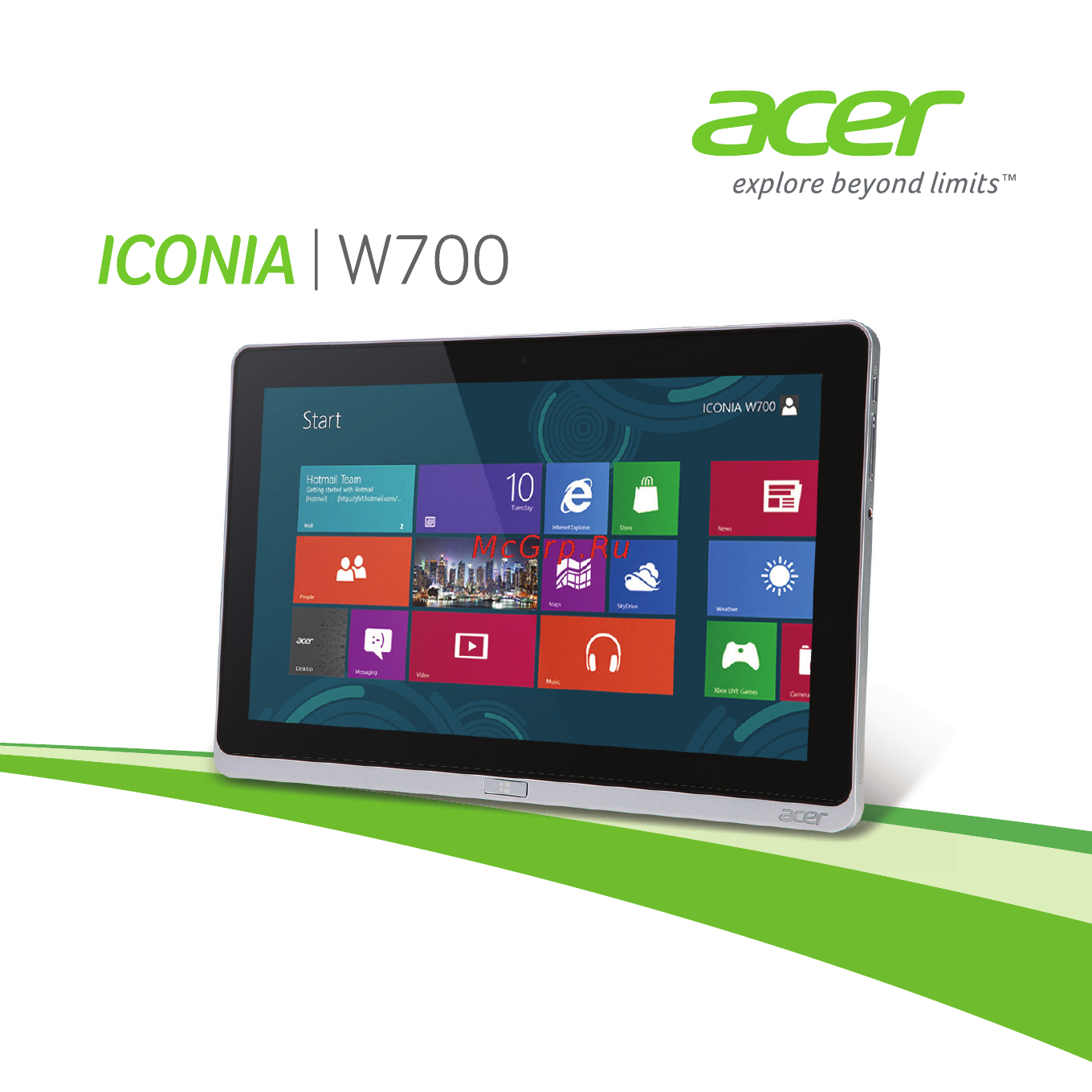 Acer W700 (NT.L0EER.002) i3/64Gb Dock [2/86] English