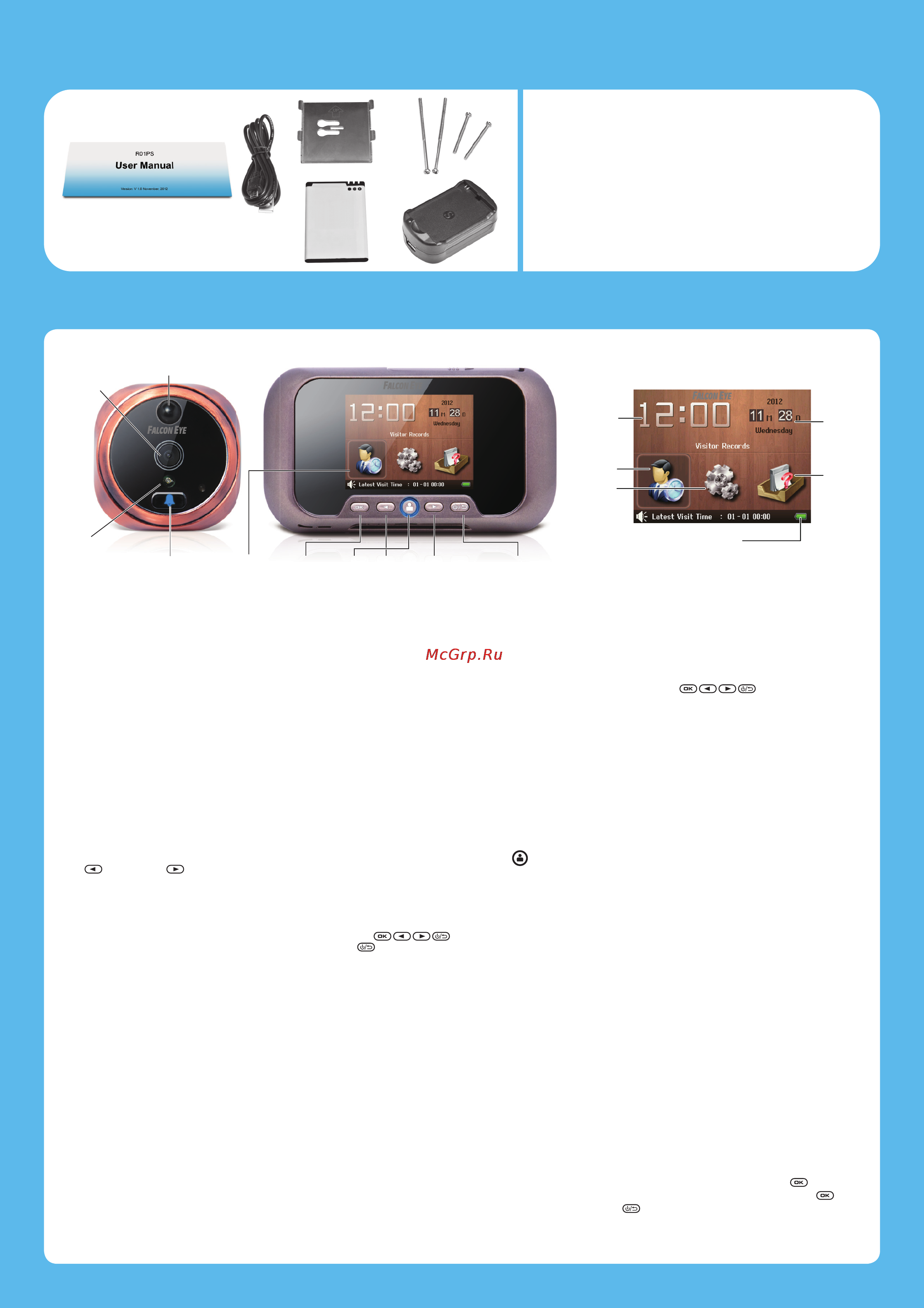 Falcon Eye FE-VE02 [2/4] Устройство пользовательского интерфейса устанавливаемое