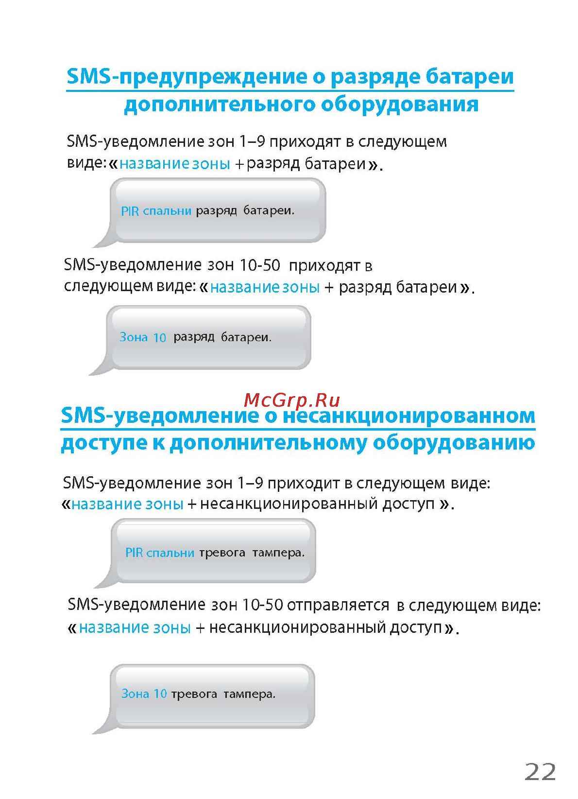 Falcon Eye i-Touch [27/60] Sms предупреждение о разряде батареи
