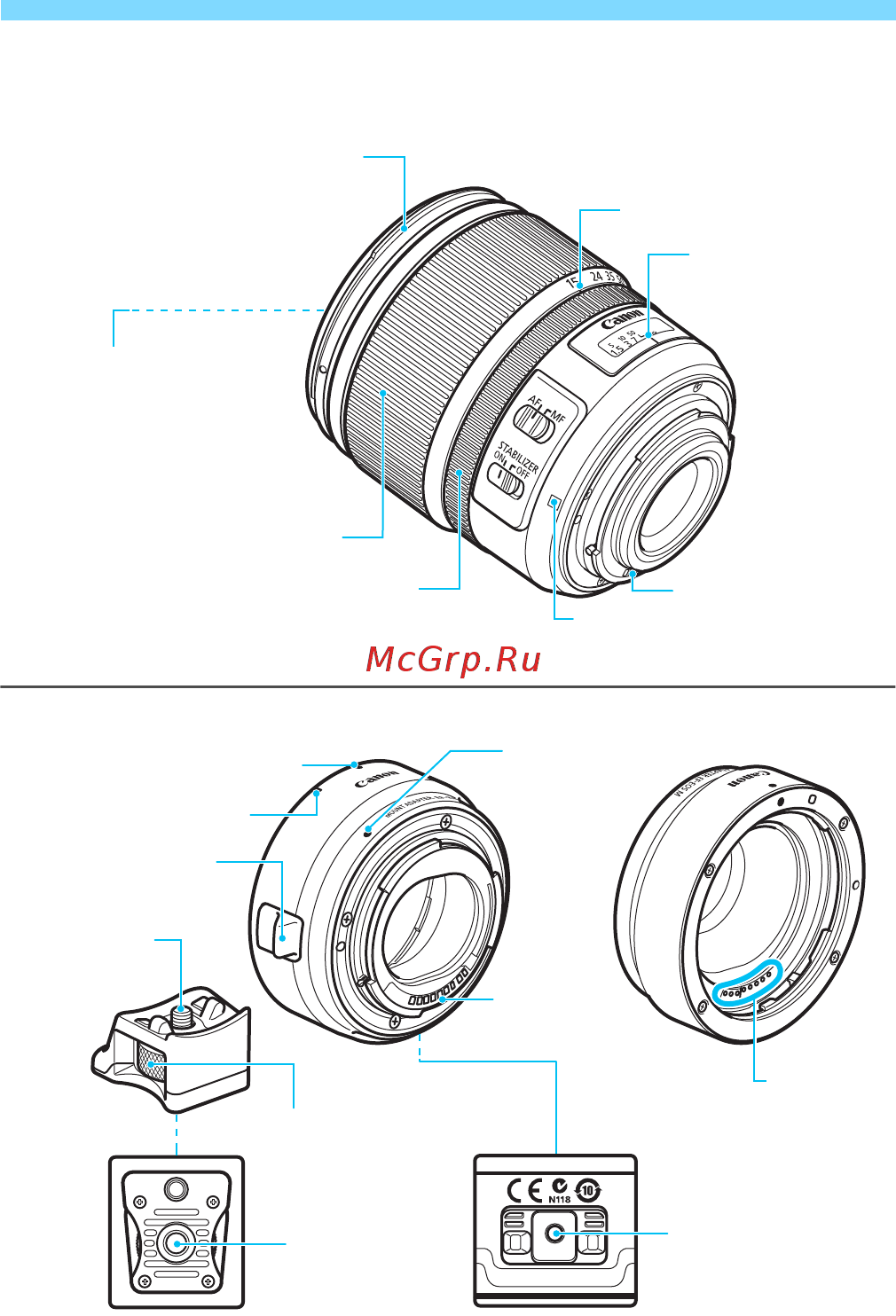 Canon EOS M+18-55IS STM+90EX White Инструкция по эксплуатации онлайн [28/350] 77006