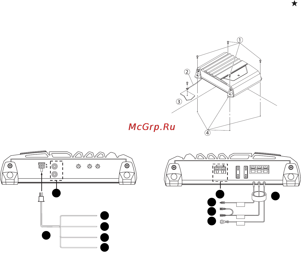 Alpine SBG-12KIT [4/9] Инсталляция