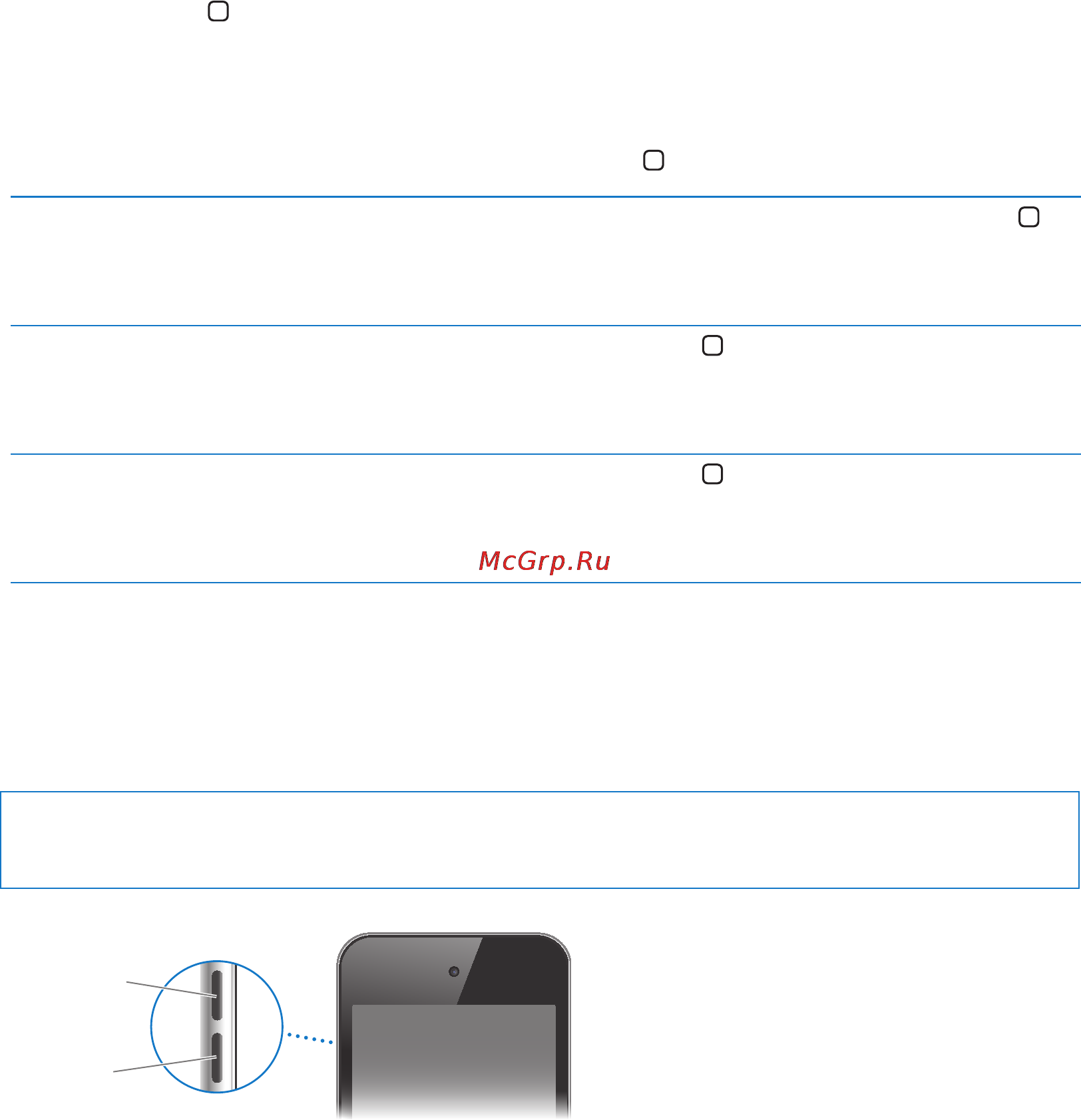 Apple iPod Touch MD724RP/A64G Slate [11/162] Значки статуса