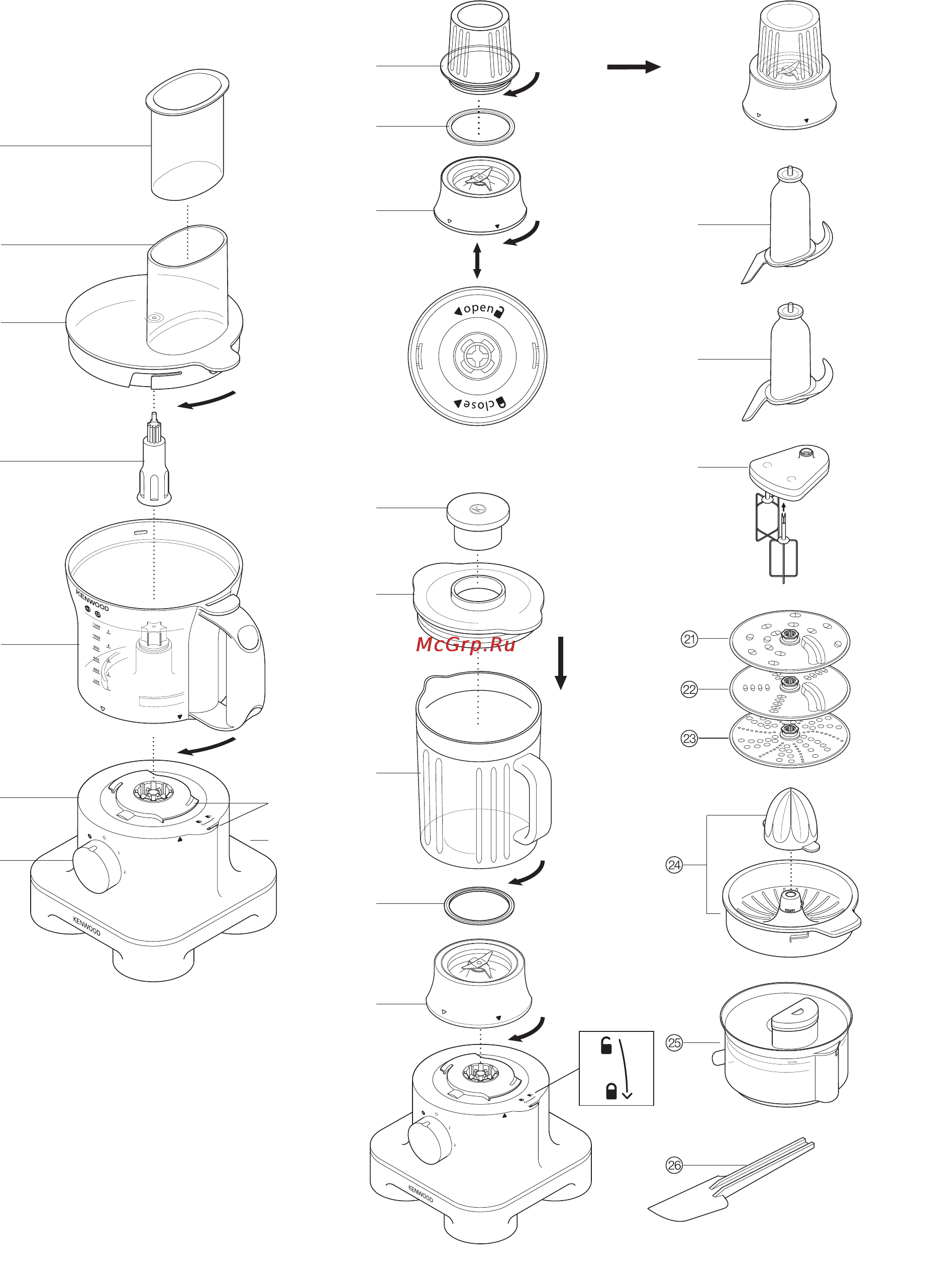Kenwood FPM270 Инструкция по эксплуатации онлайн [2/13] 77182