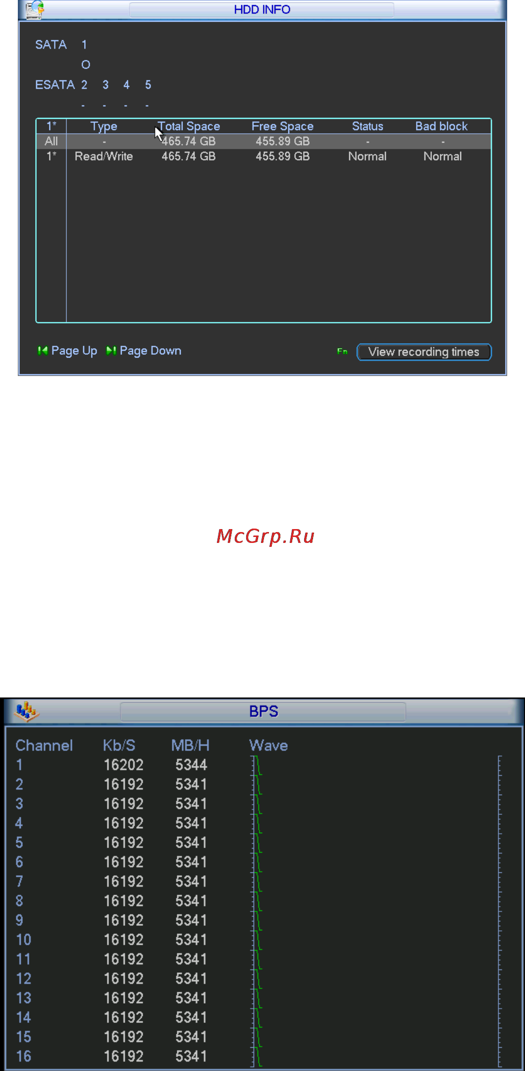 Falcon Eye FE3408HDS [100/184] Скорость передачи