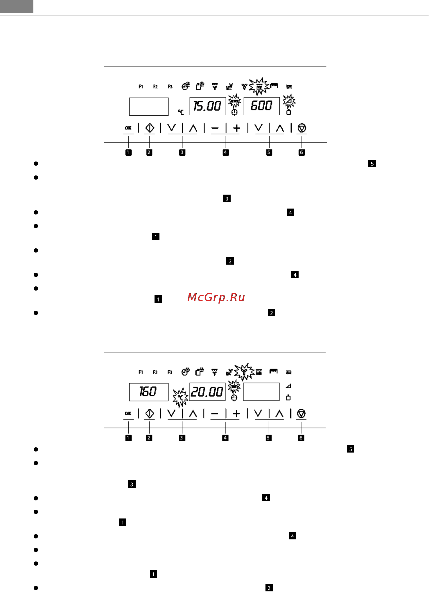 AEG MCC3885EM [15/46] Горячий воздух