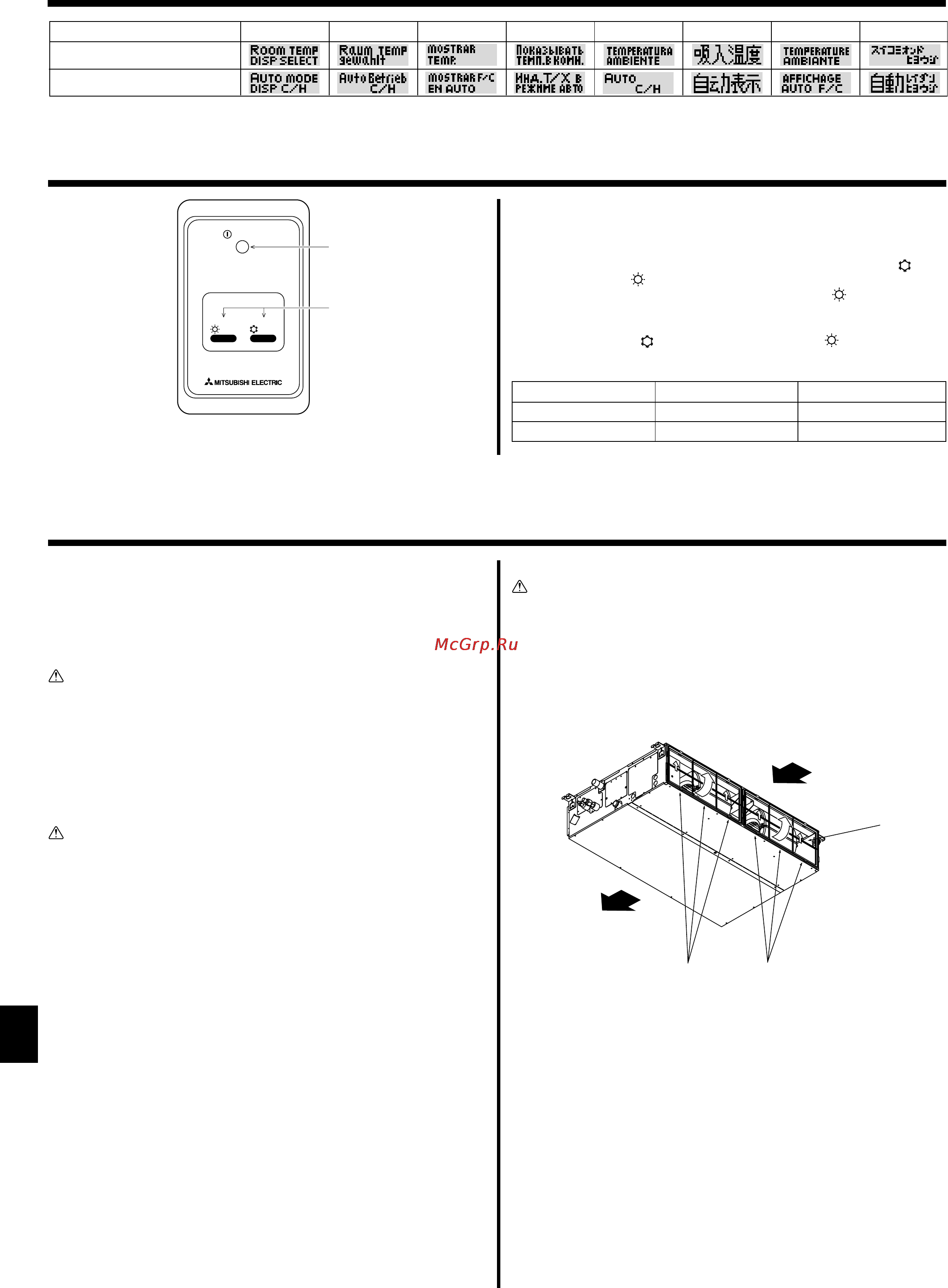 Mitsubishi Electric PEAD-RP71JALQ.UK [15/17] Очистка и уход