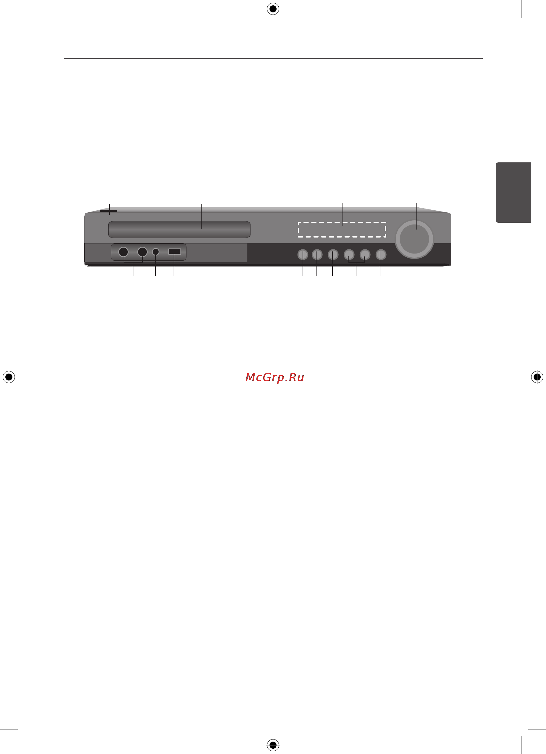 LG HT805SH [11/43] Передняя панель