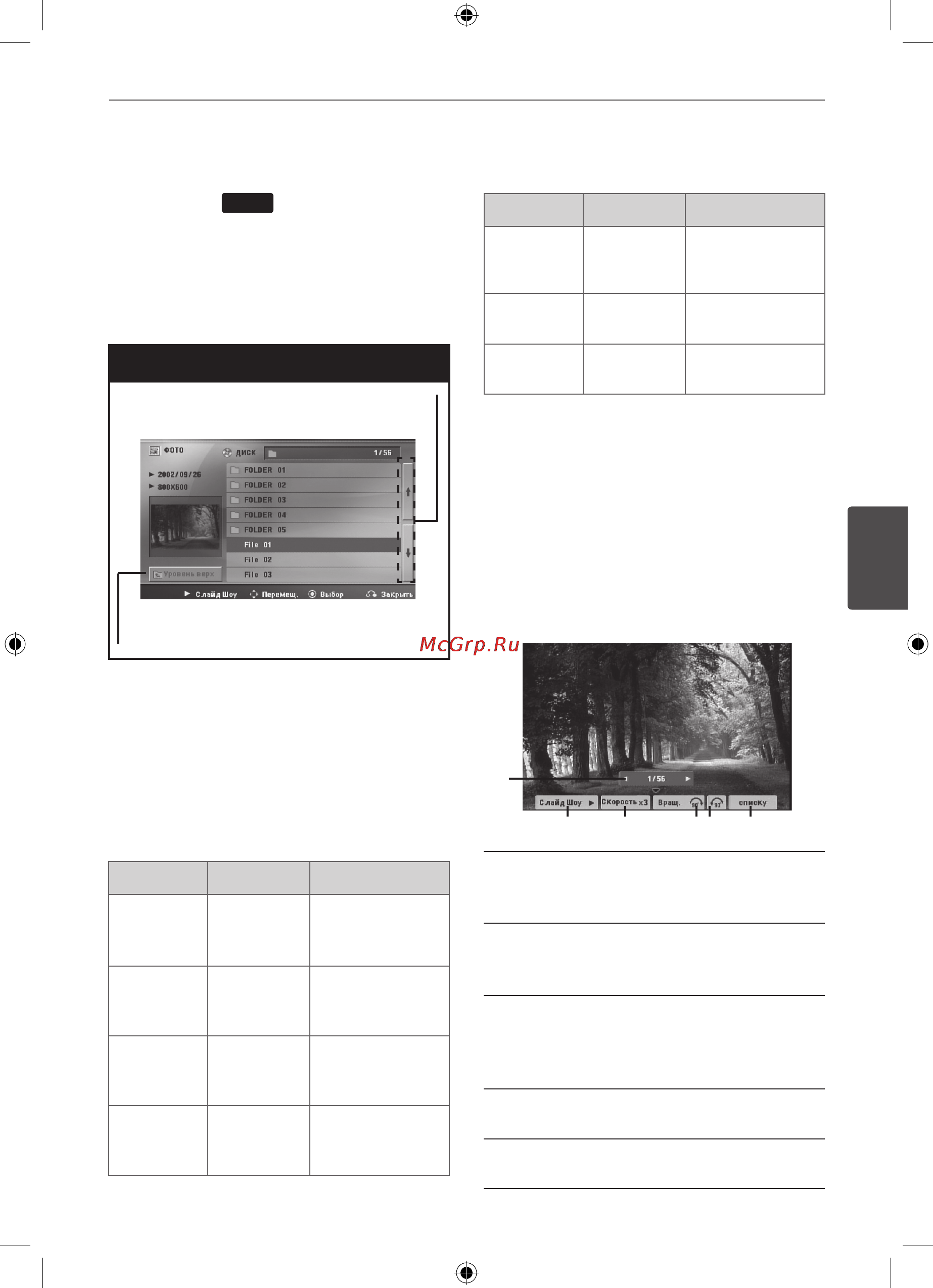 LG HT805SH [31/43] Возможности при просмотре фотографий