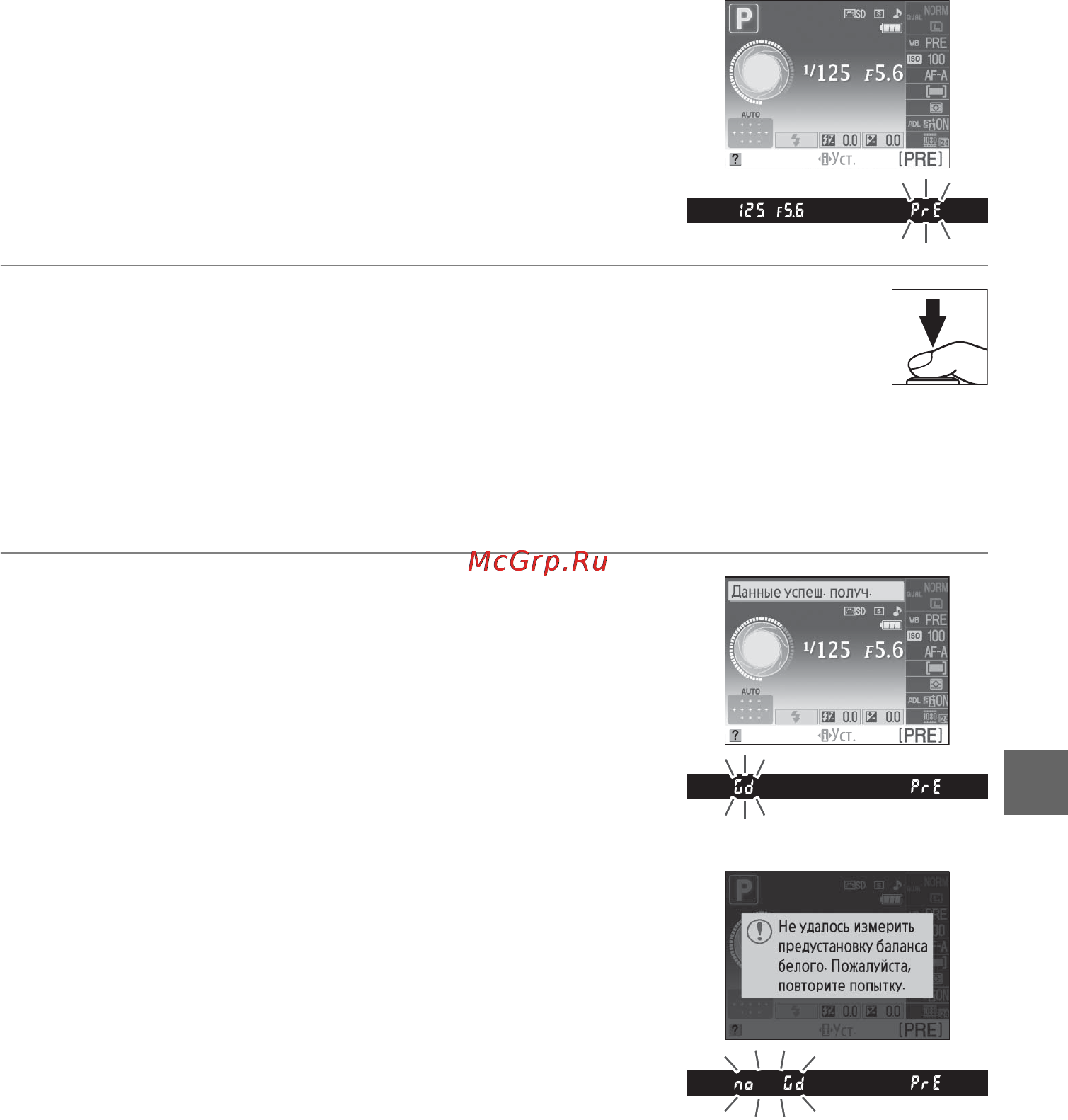 Nikon D3100 kit 18-55VR + 35mm f/1.8G [107/224] Измерьте баланс белого