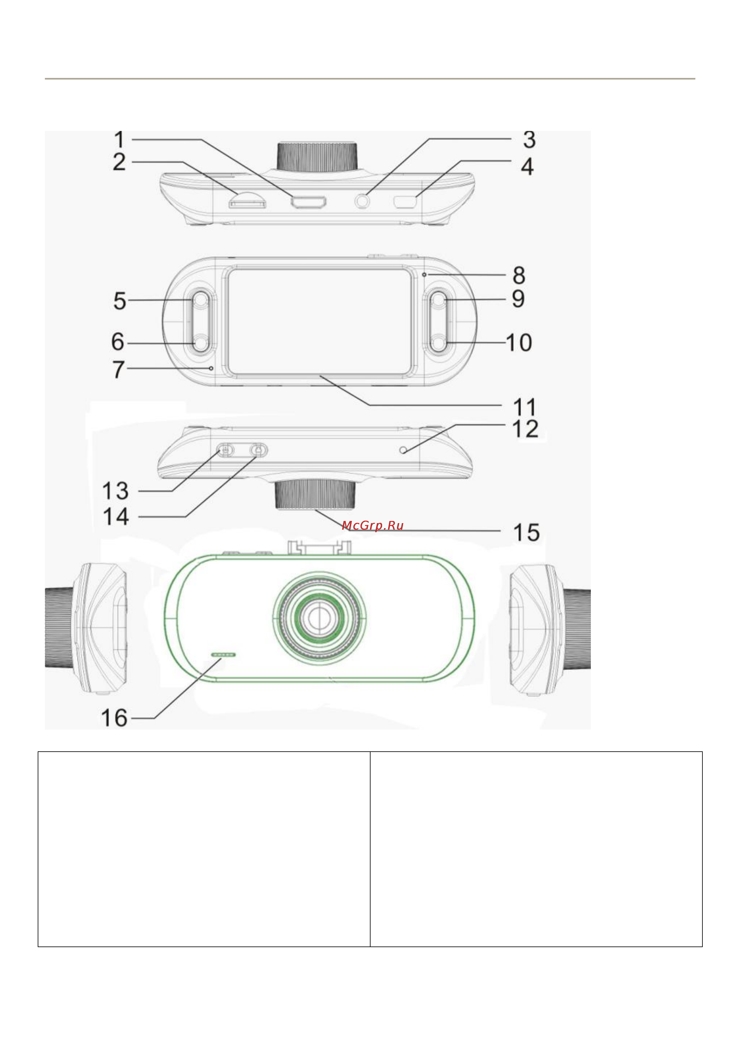 Falcon Eye FE-801AVR [2/10] Описание внешнего вида и функций