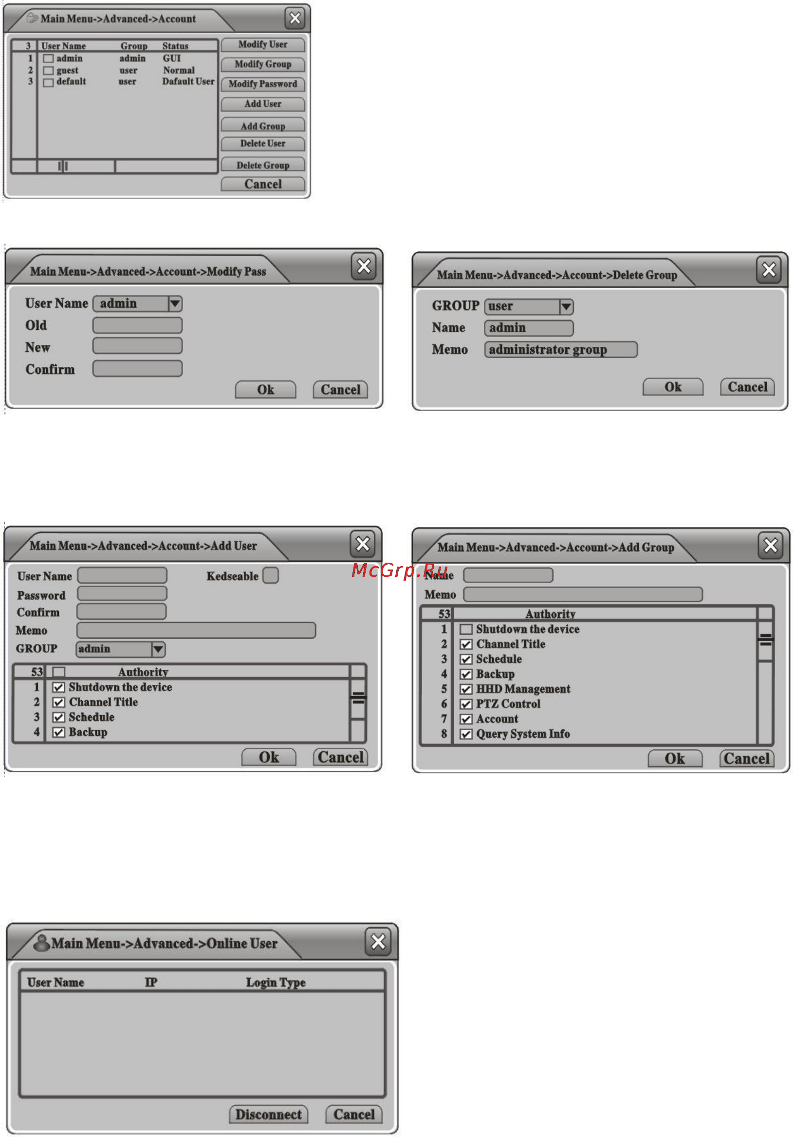 Falcon Eye FE-8800-3GWAVR Инструкция по эксплуатации онлайн [35/45] 77358