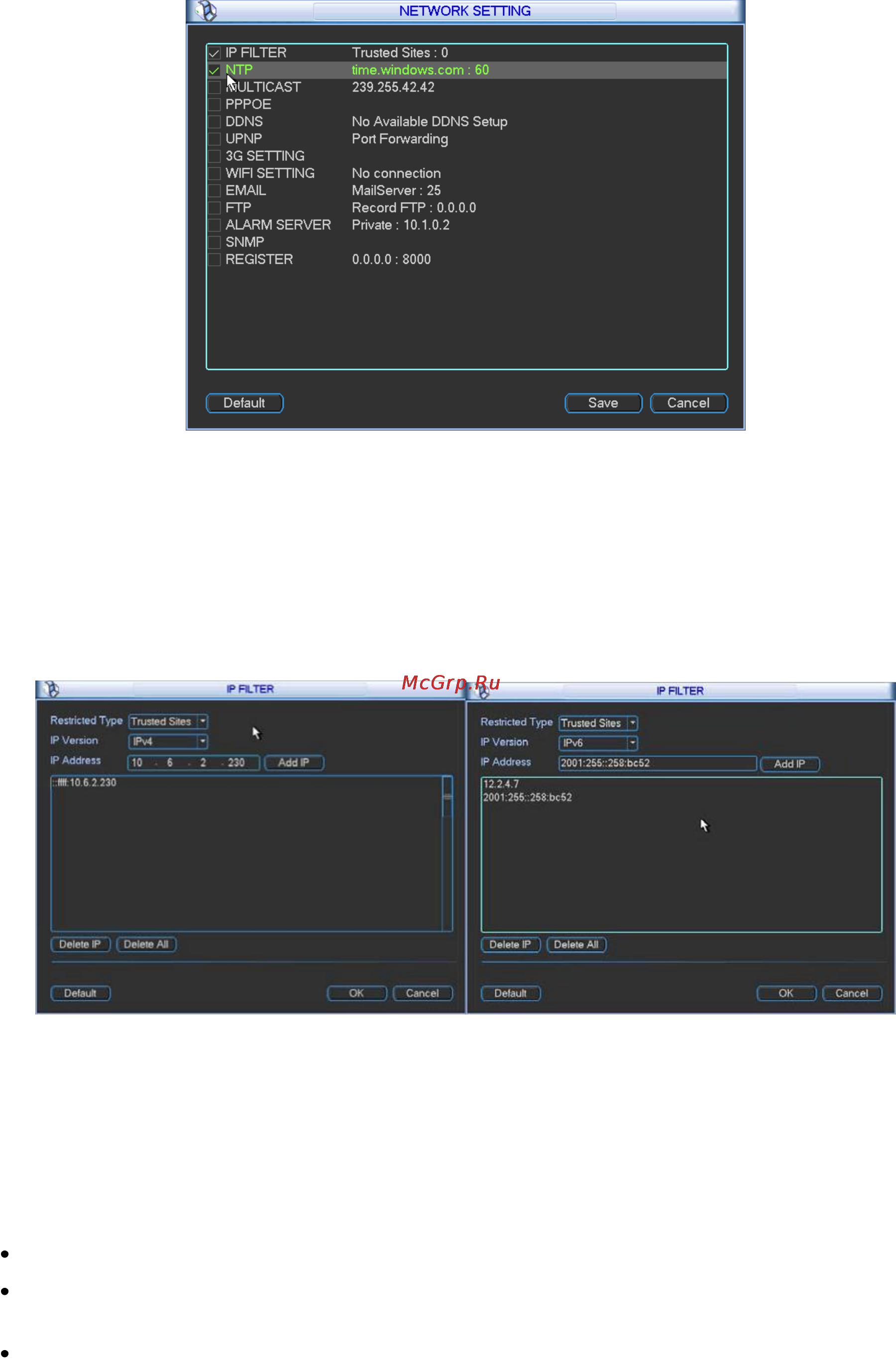 Falcon Eye FE-1080Pro [54/166] Ip фильтр