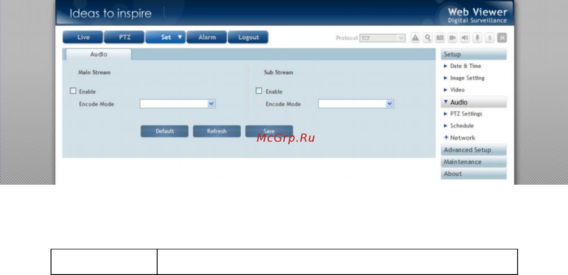 Falcon Eye FE-IPC-WD200P [26/76] Звук