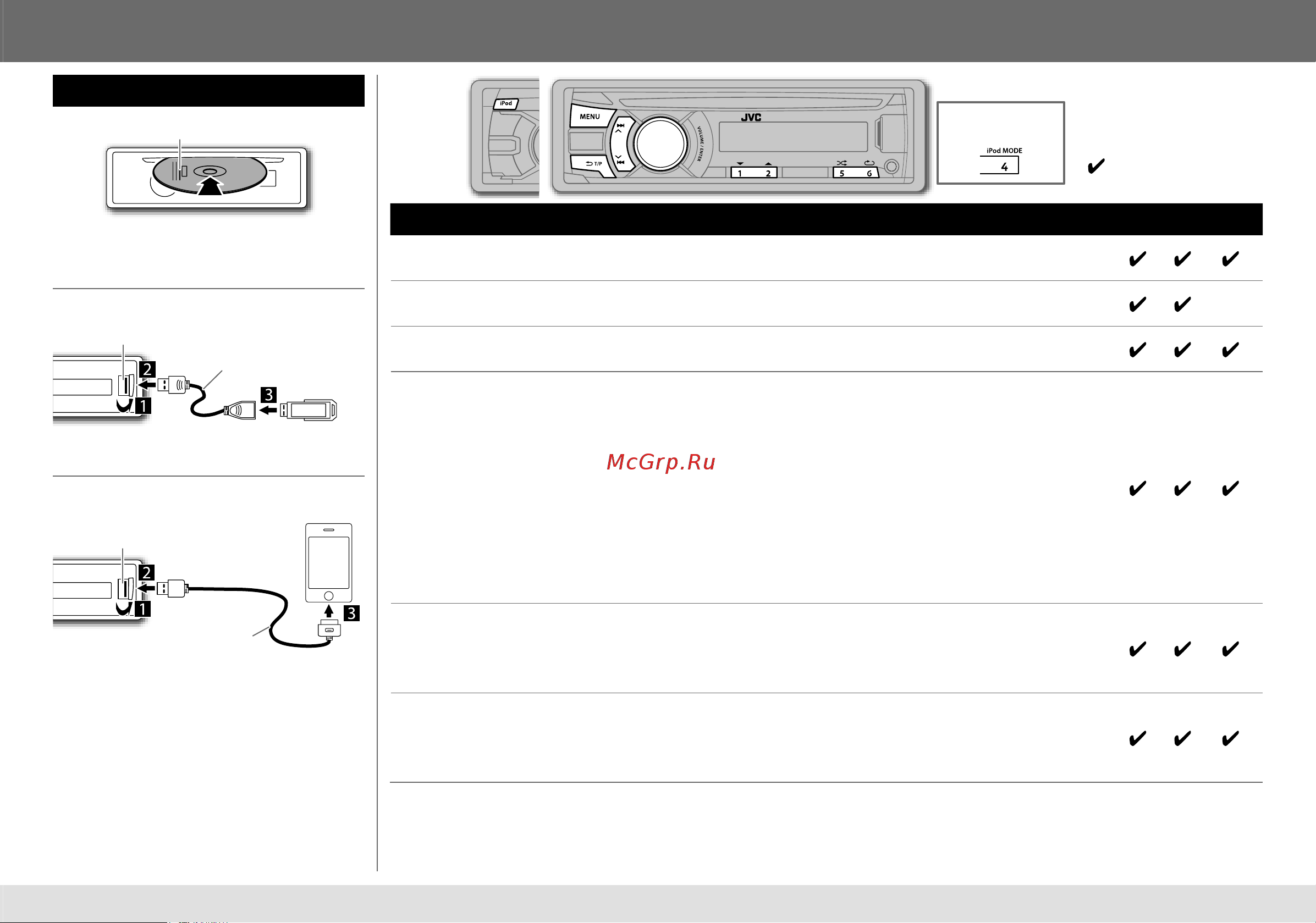 JVC KD-R541EY [19/28] Cd usb ipod