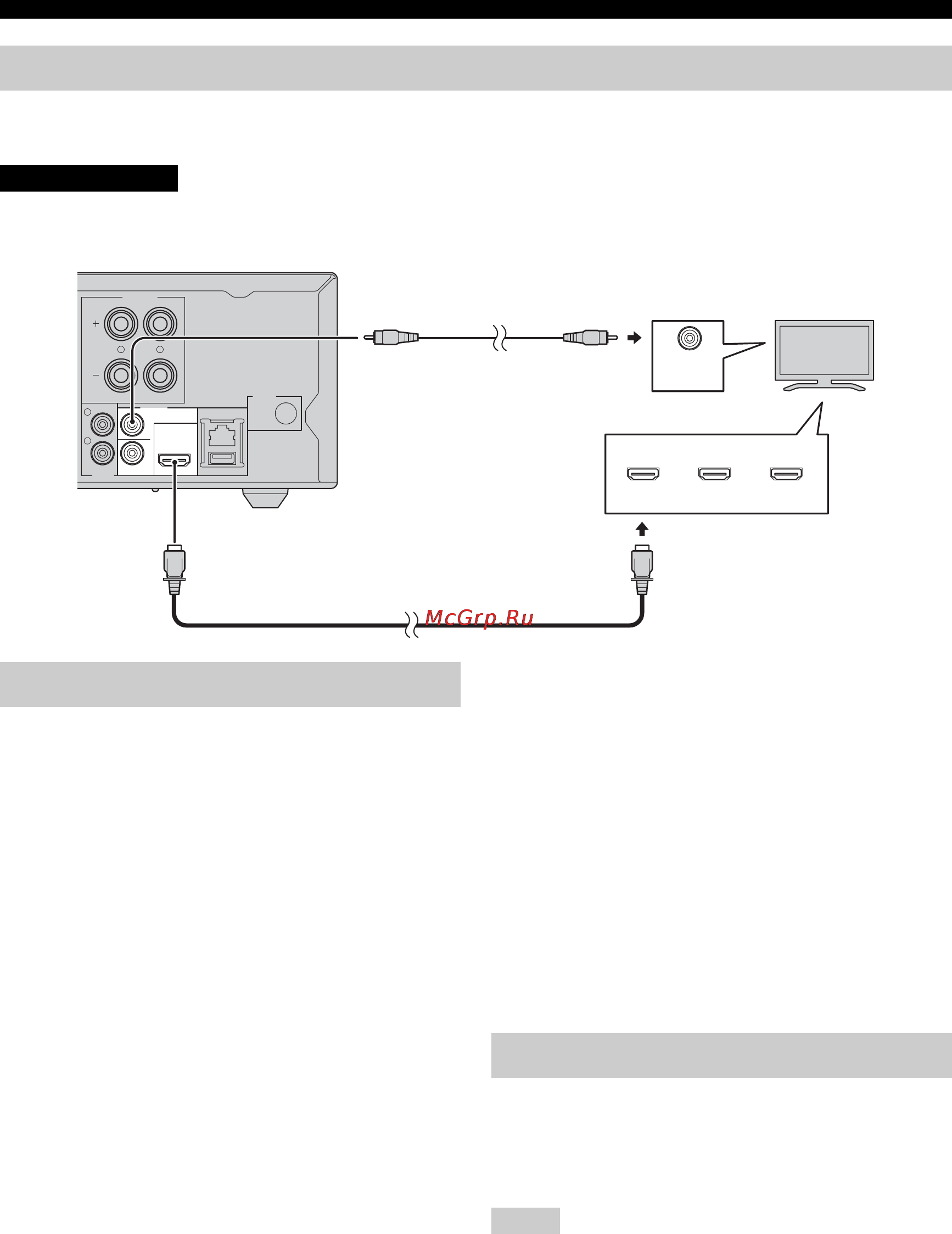 Yamaha MCR-750 Silver [15/169] Hdmi connection