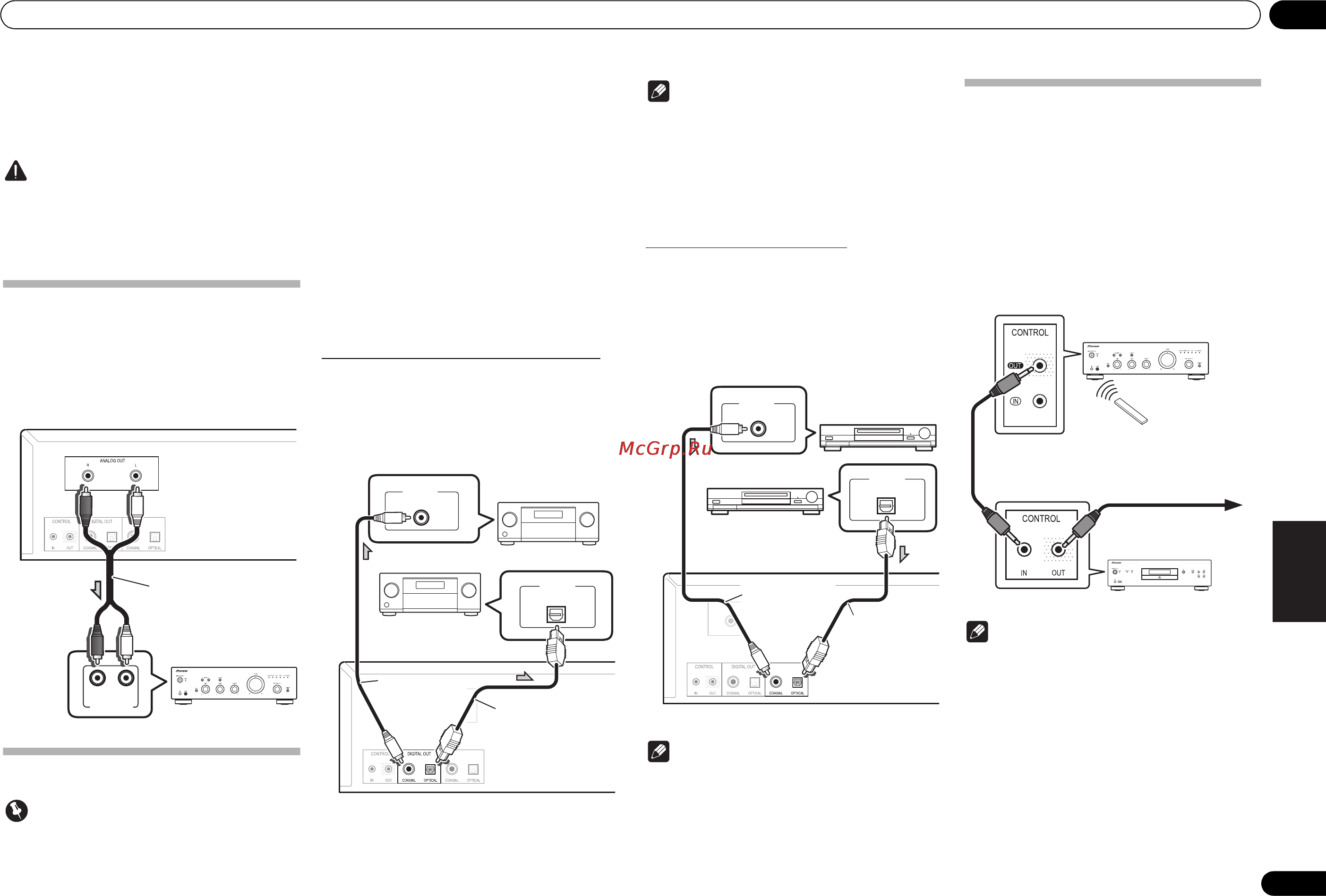 Pioneer PD-50-K [69/116] Aansluitingen