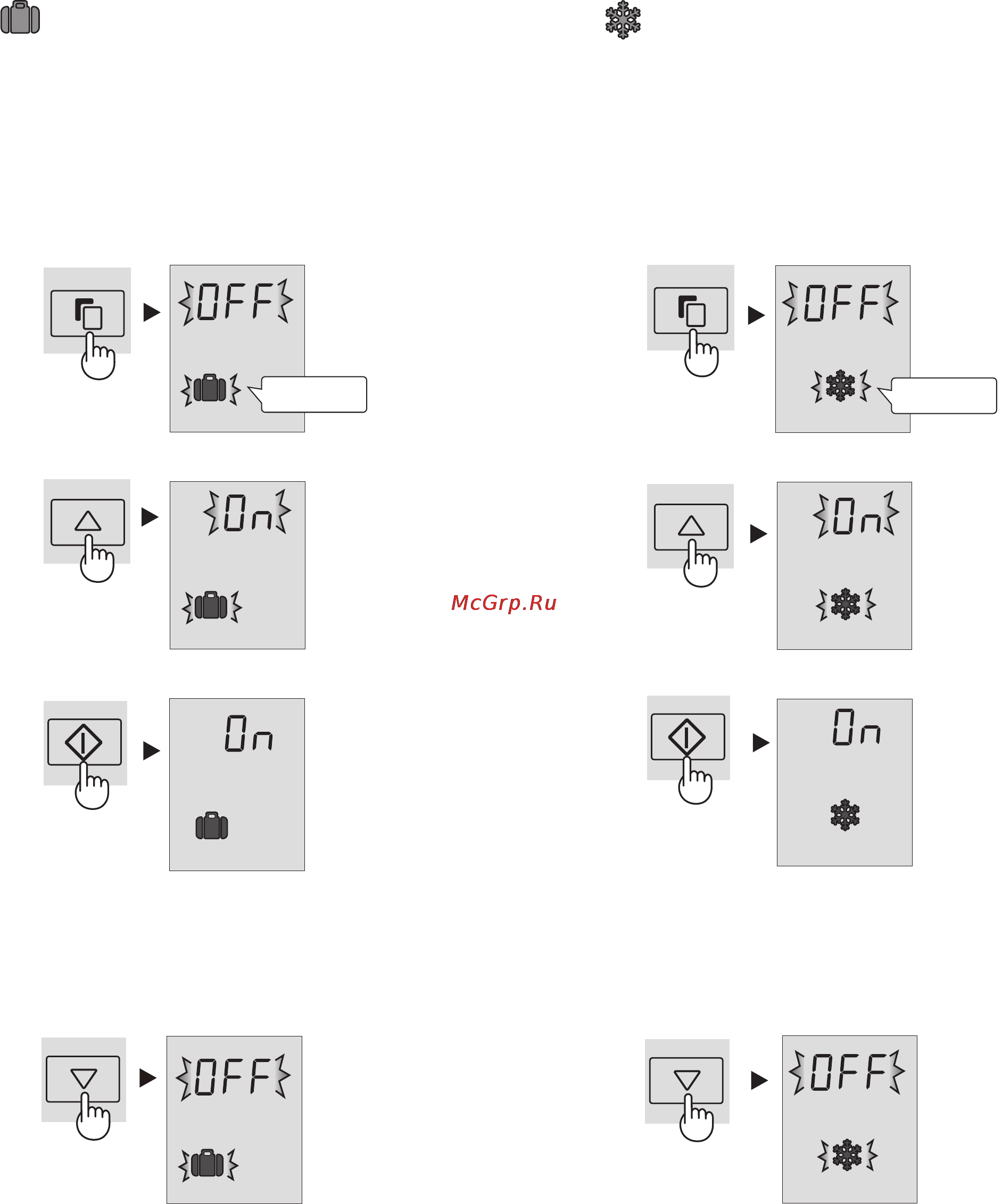 Sharp SJFP97VST [8/13] Быстрое замораживание