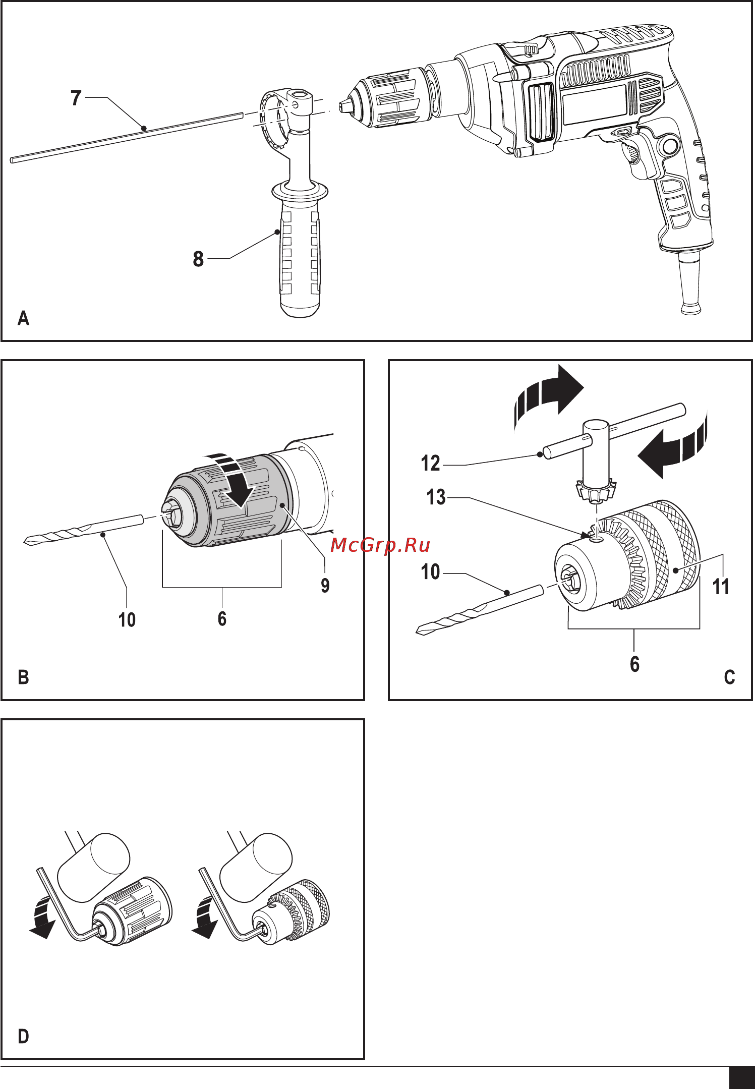 Black & Decker KR806K Инструкция по эксплуатации онлайн [3/76] 77562