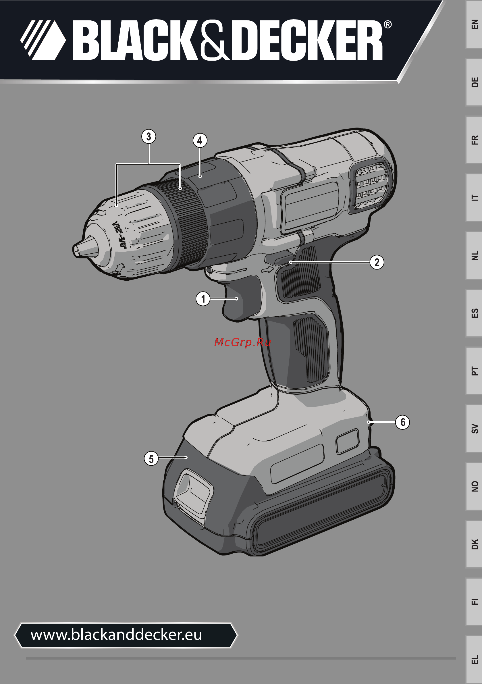 Black & Decker EGBL14K Инструкция по эксплуатации онлайн