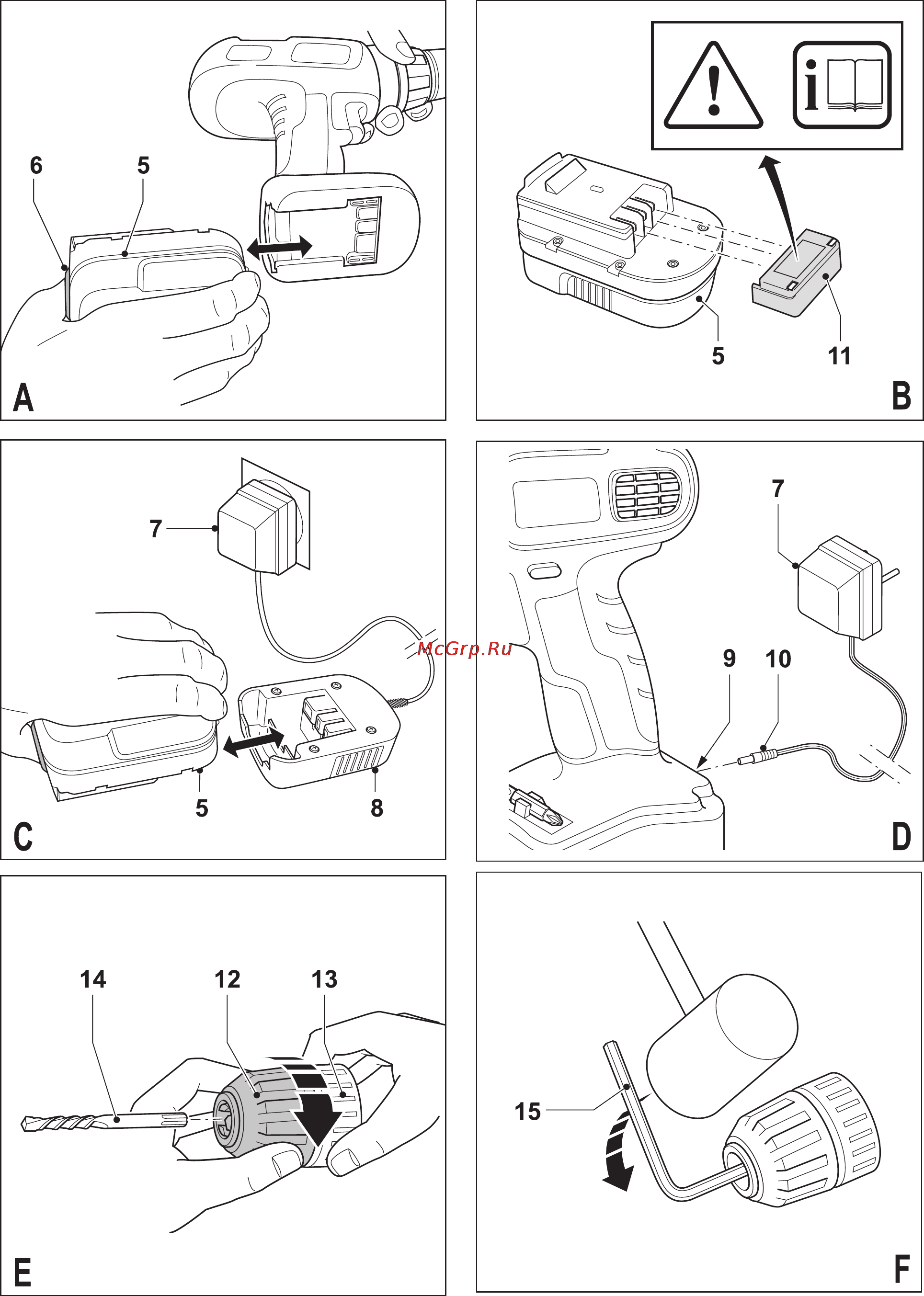 Black & Decker EPC12CA Инструкция по эксплуатации онлайн [2/12] 77603