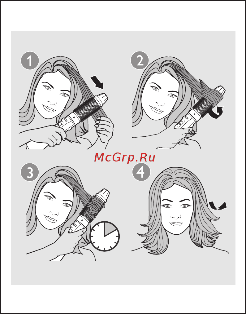 Philips CARE AIRSTYLER HP8655/00 Инструкция по эксплуатации онлайн [11/21] 296486