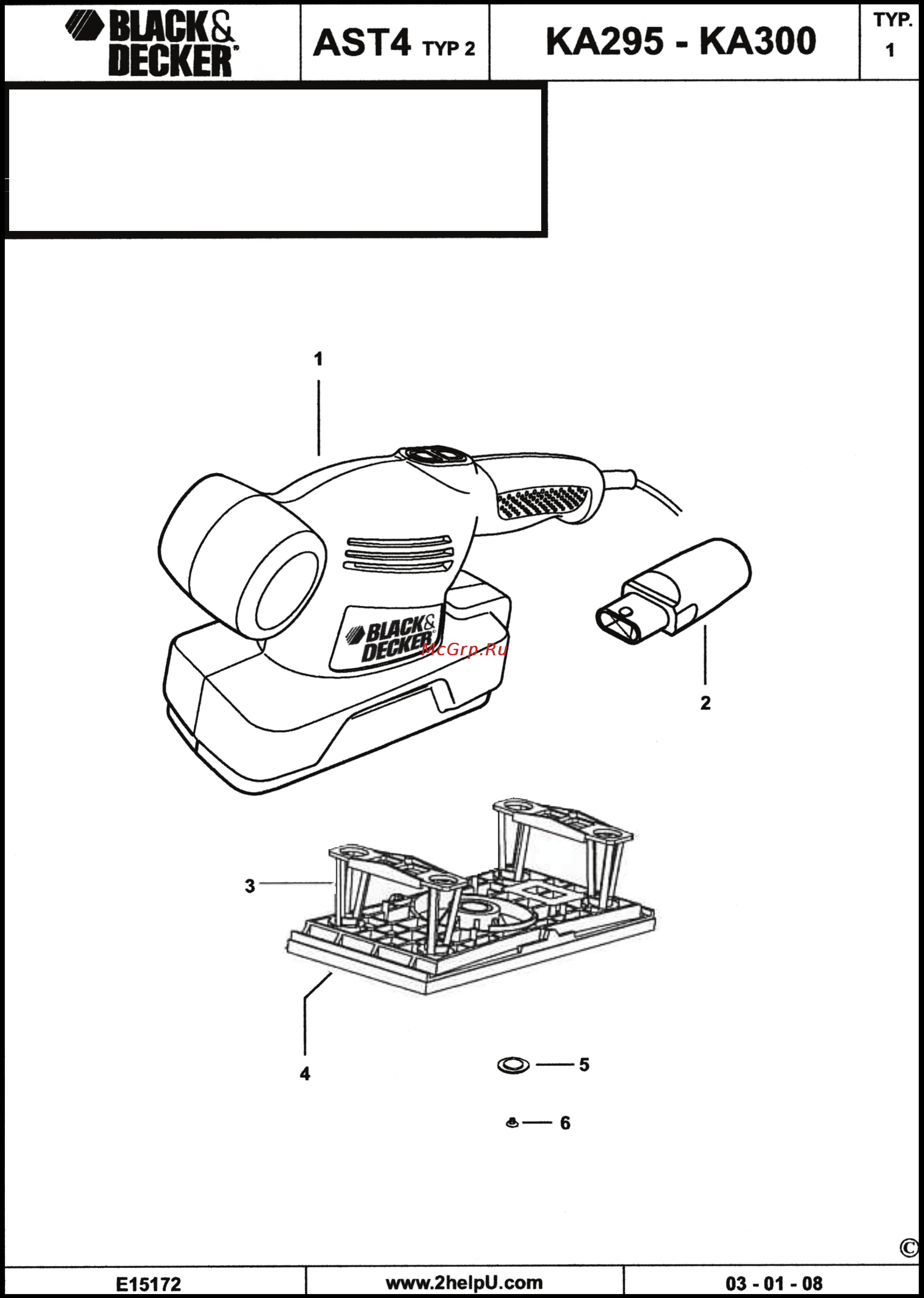Black & Decker KA300 Инструкция по эксплуатации онлайн [10/16] 77646