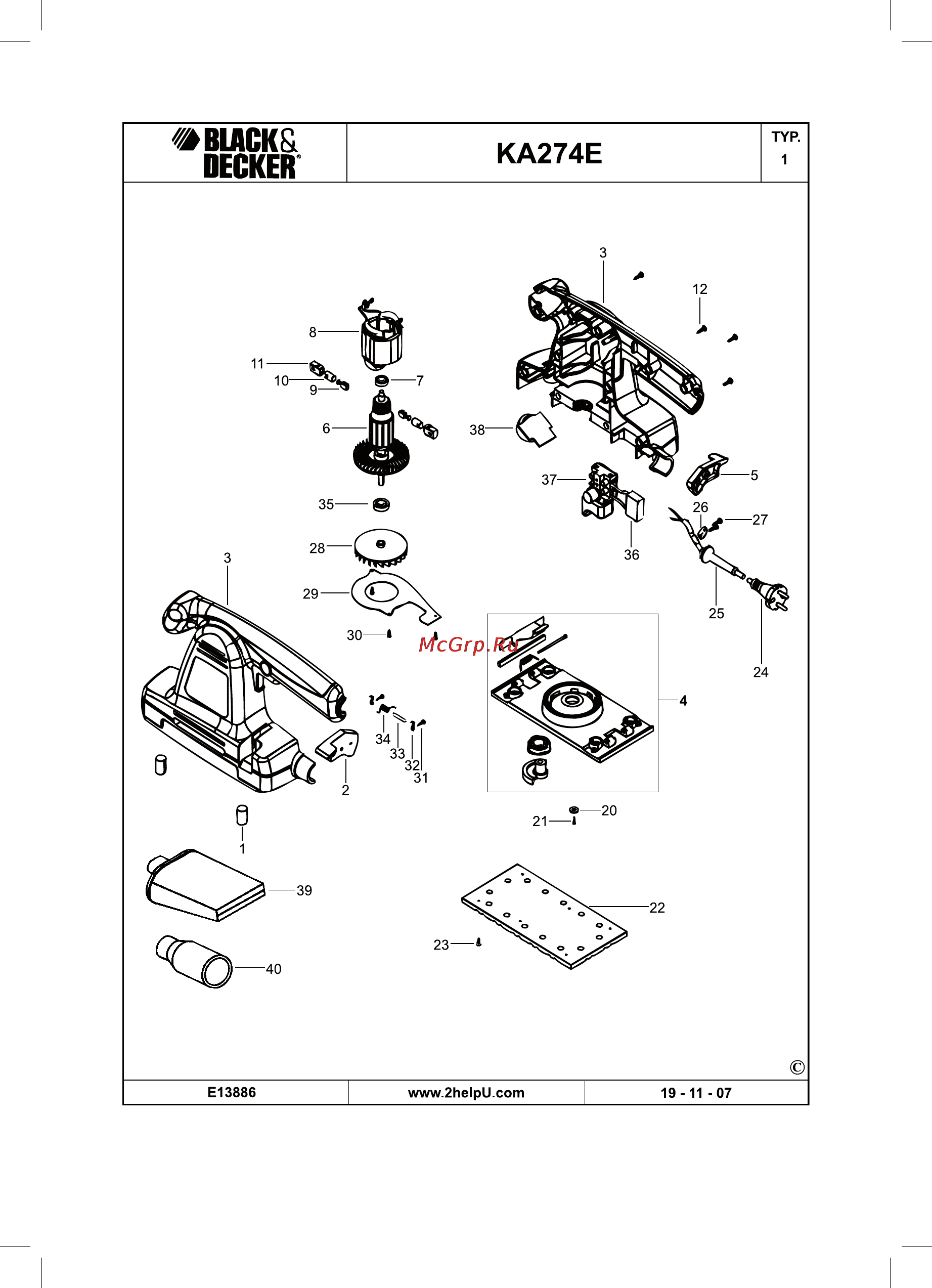 Black & Decker KA274EKA Инструкция по эксплуатации онлайн [11/16] 77649