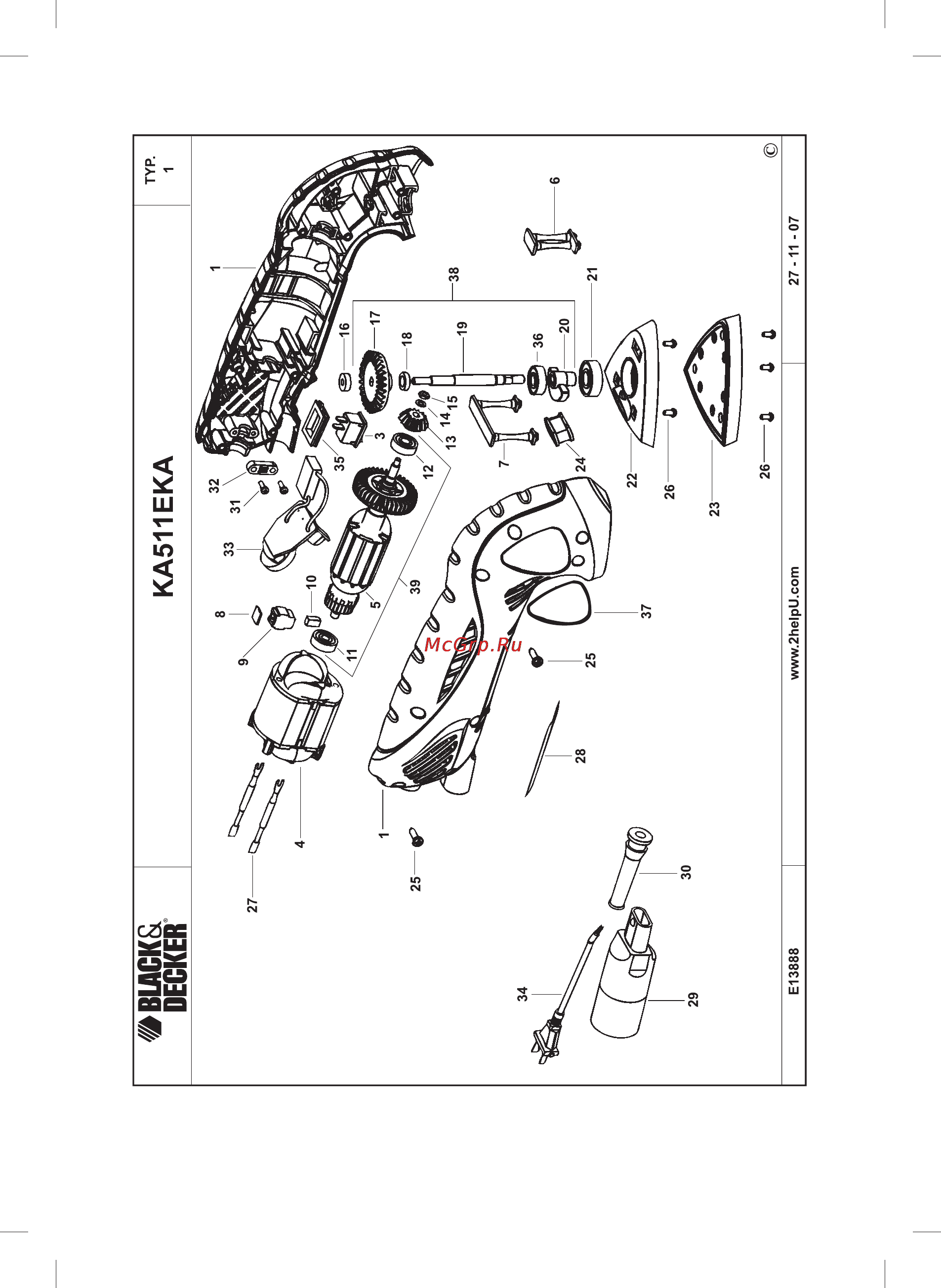 Black & Decker KA511EKA Инструкция по эксплуатации онлайн [10/16] 77659