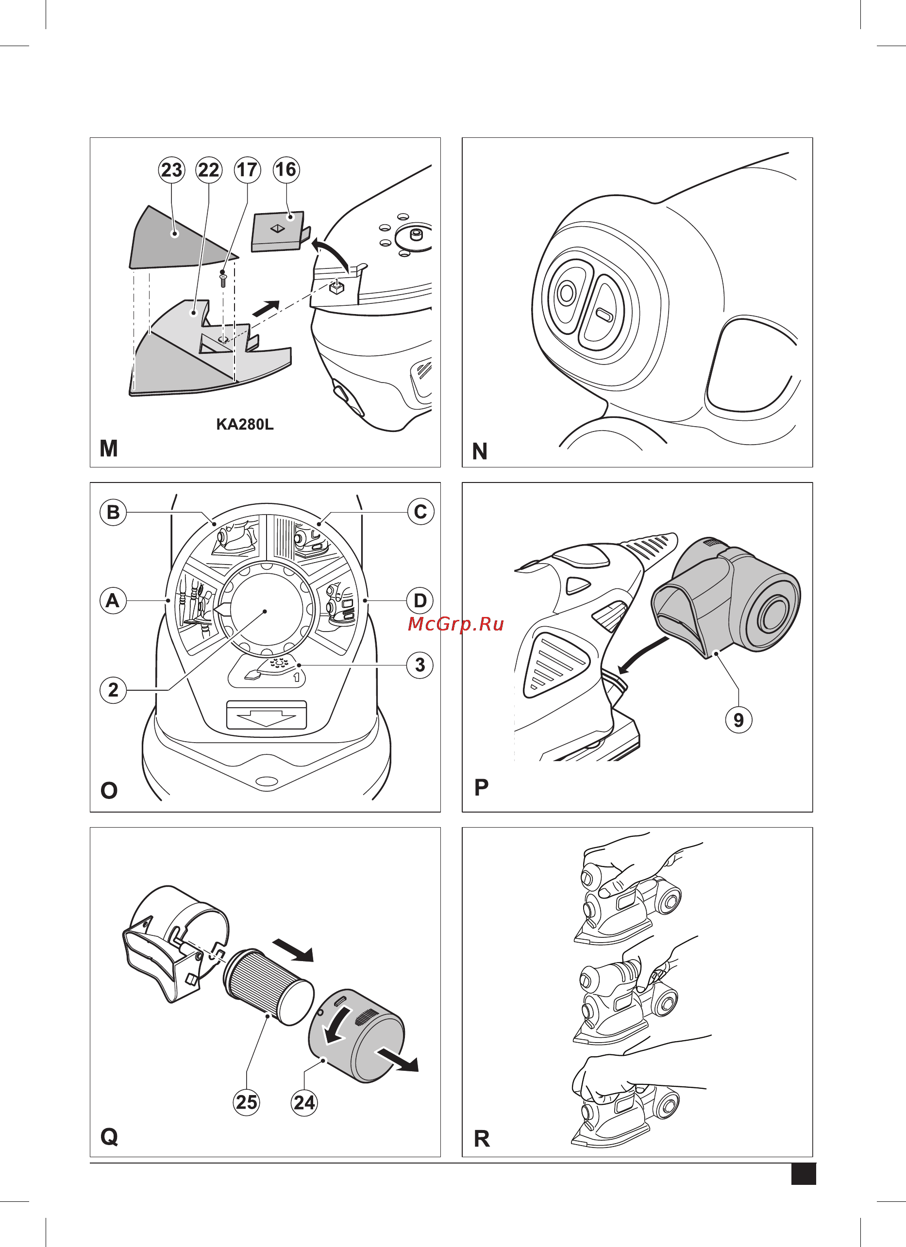 Black & Decker KA280 Инструкция по эксплуатации онлайн [5/28] 77661